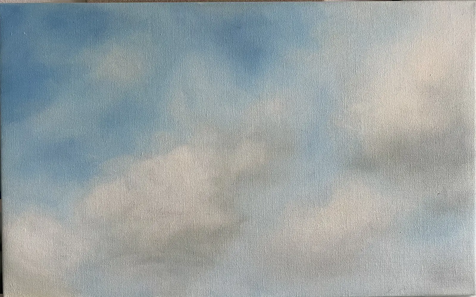 Oljemålning Moln 2 av Charlotta Eker