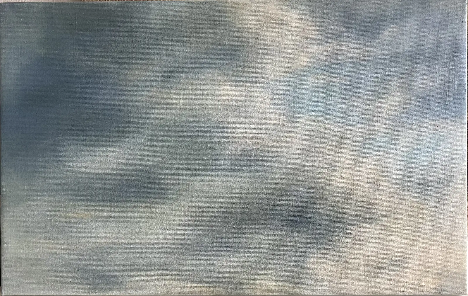 Oljemålning Moln 3 av Charlotta Eker