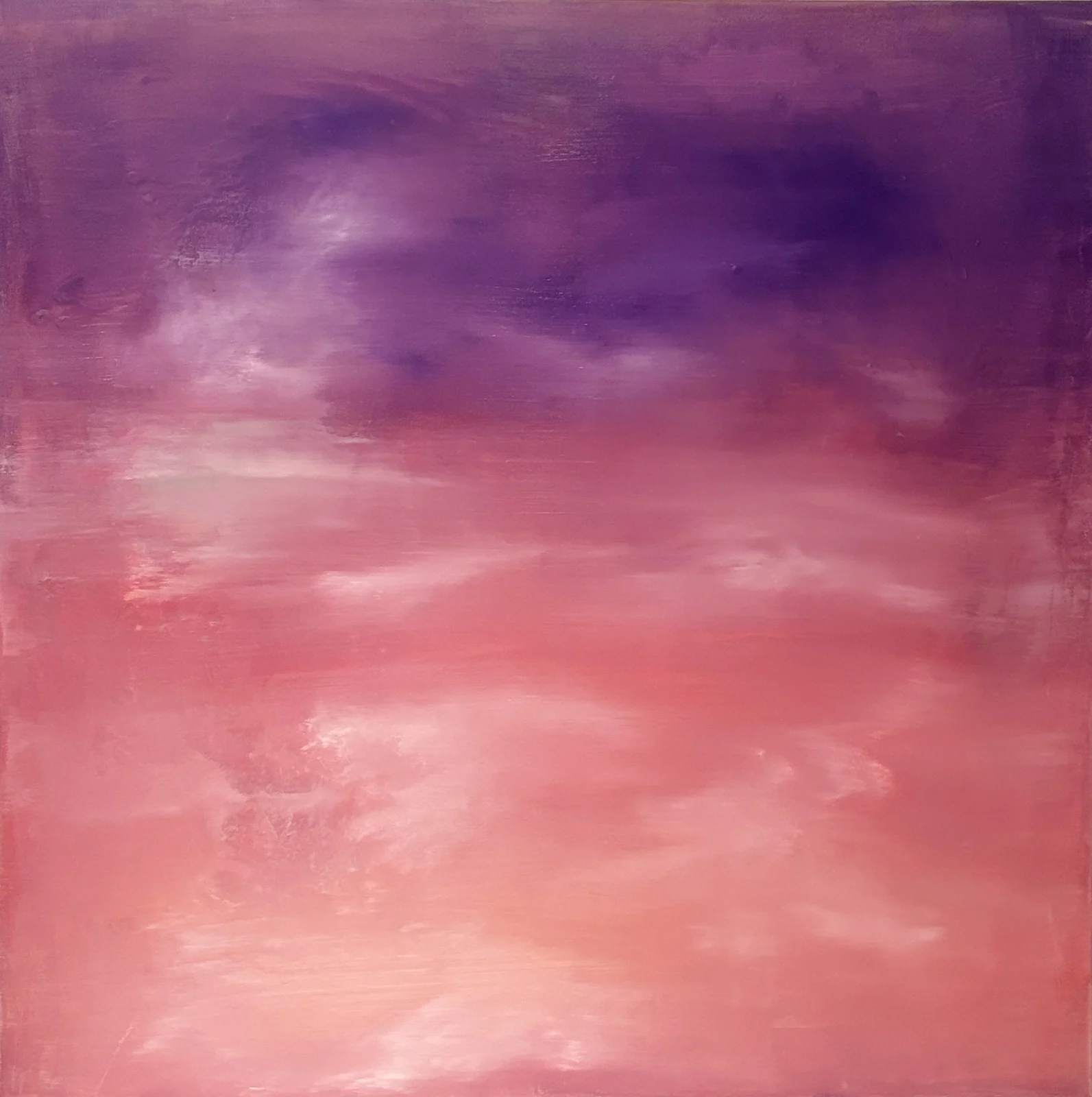 Akrylmålning A storm in my heart av Maria Constantin