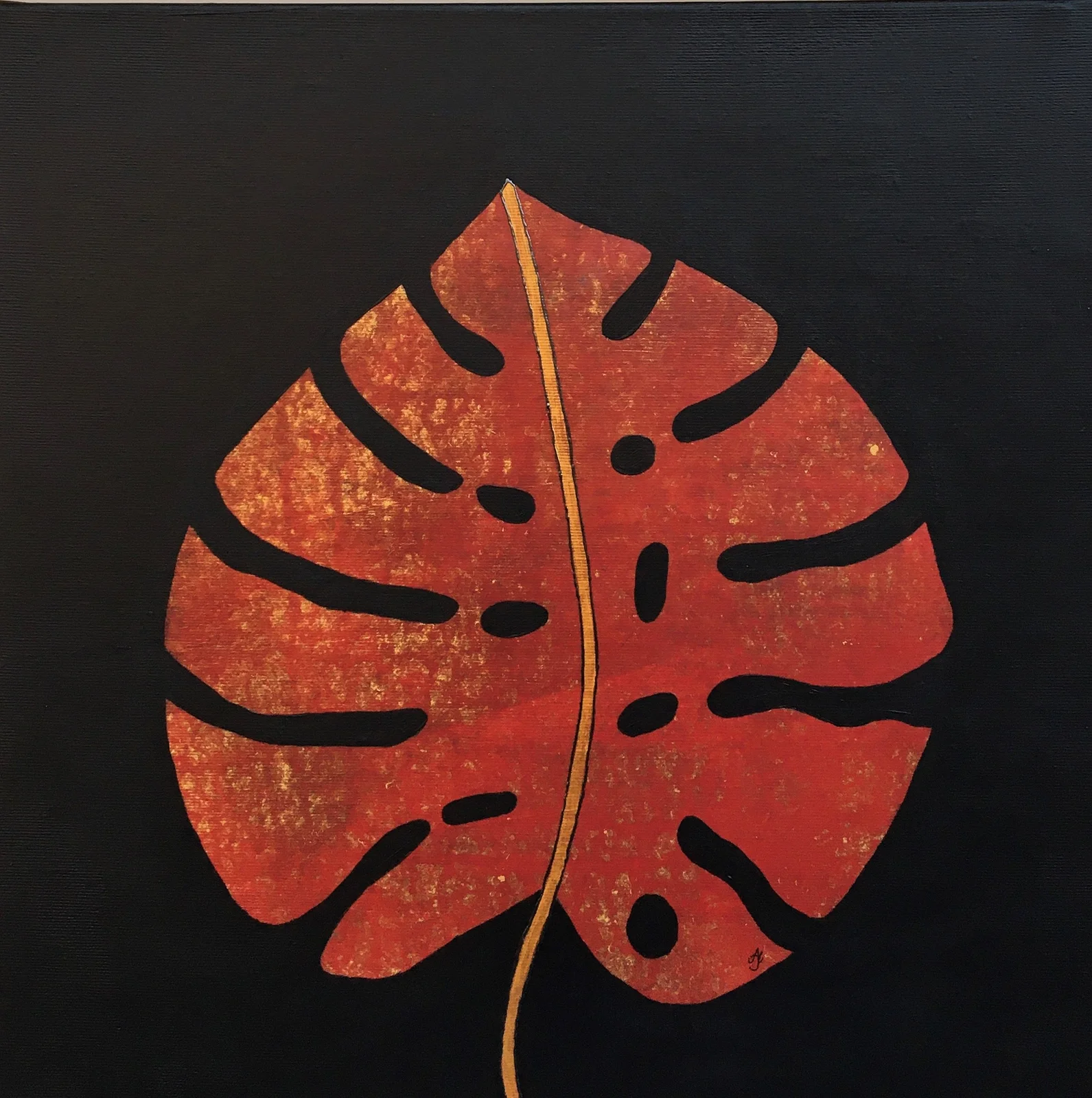 A touch from the jungel no 6 av Anna-Maria Johansson