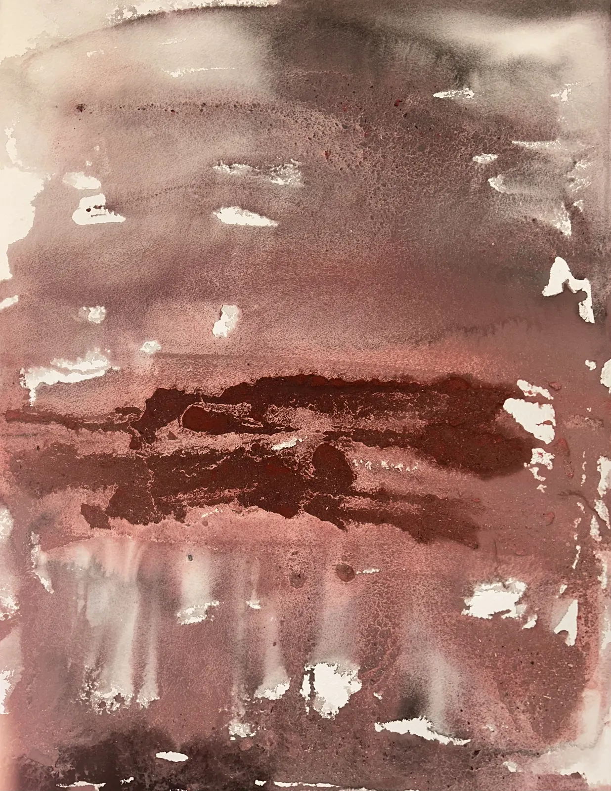 Akvarell Untitled 6 av Victor Edström