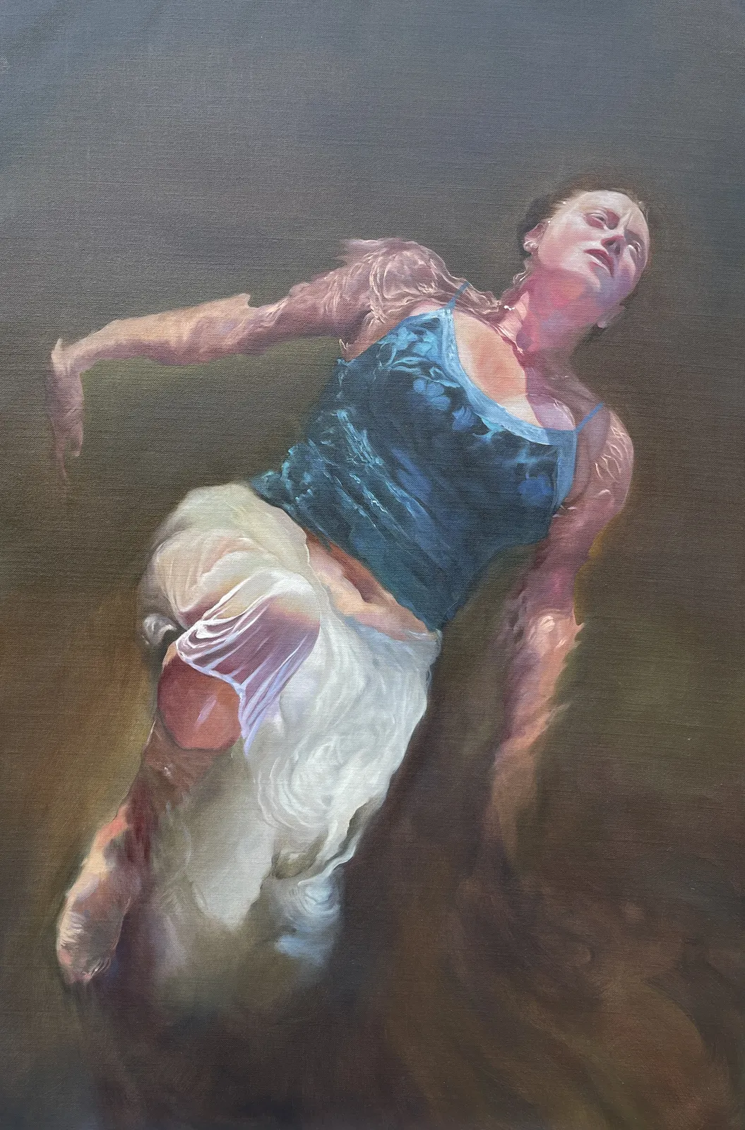 Oljemålning Revelation av Elin Boberg