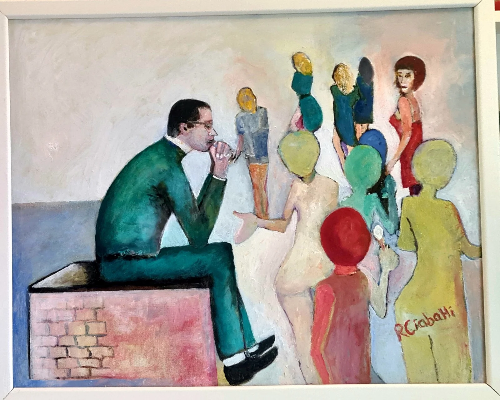 Il pensatore. (Tänkaren) av Robert Ciabatti