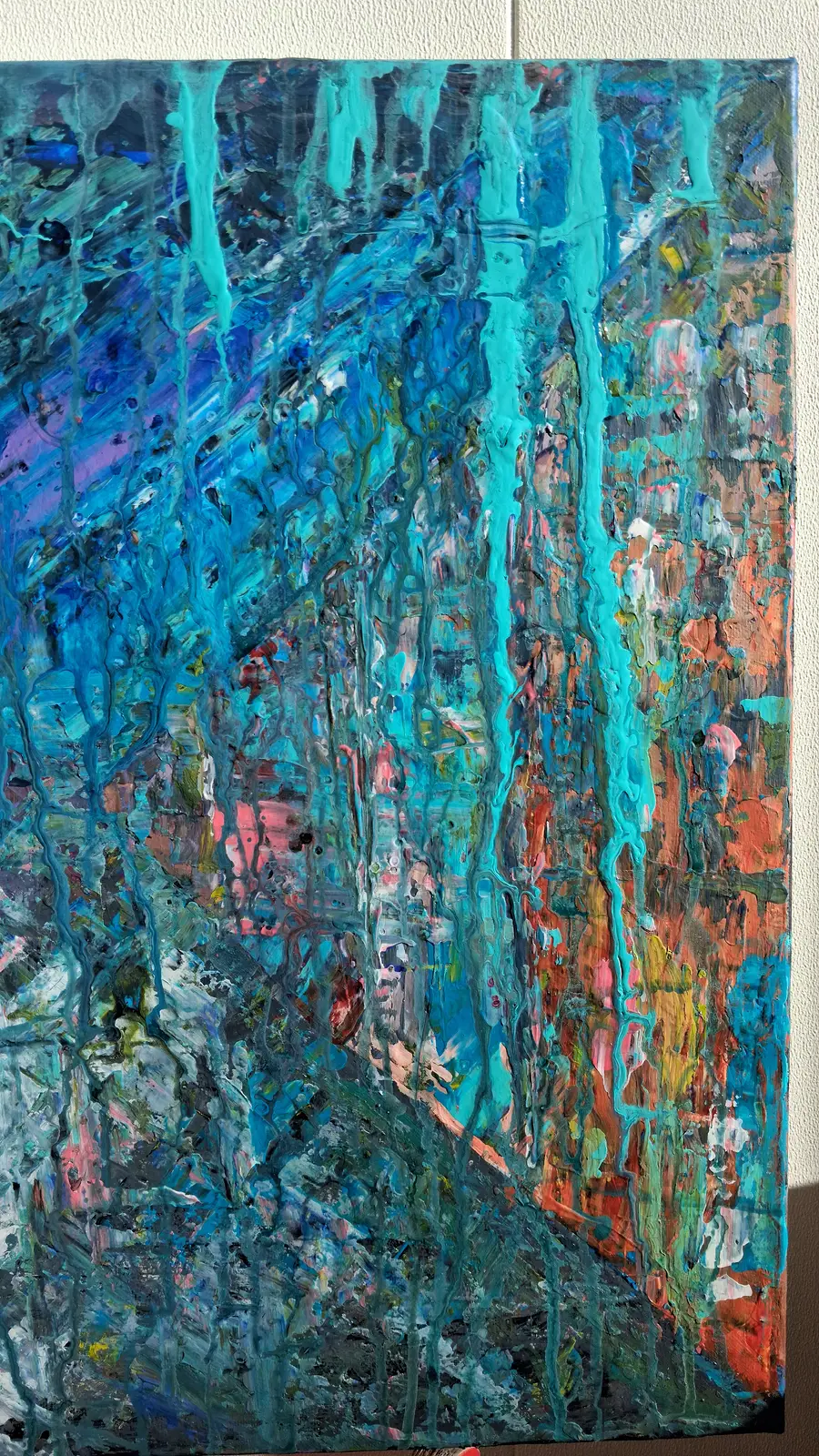 Akrylmålning Stockholm av Oleksiy Blahovistnyi