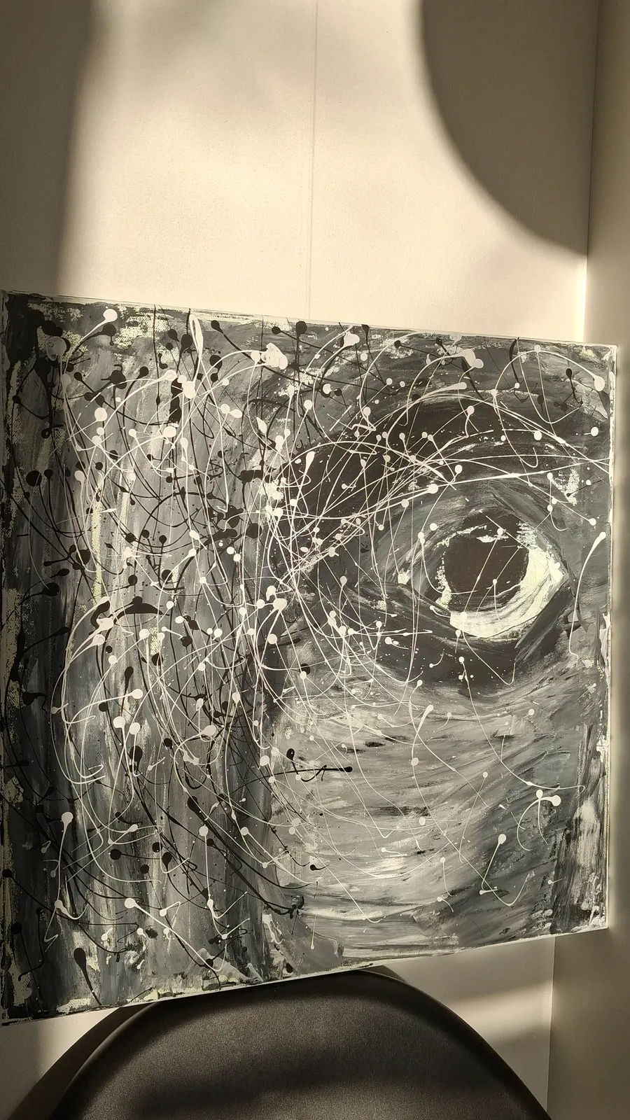 Akrylmålning Ögon av Oleksiy Blahovistnyi