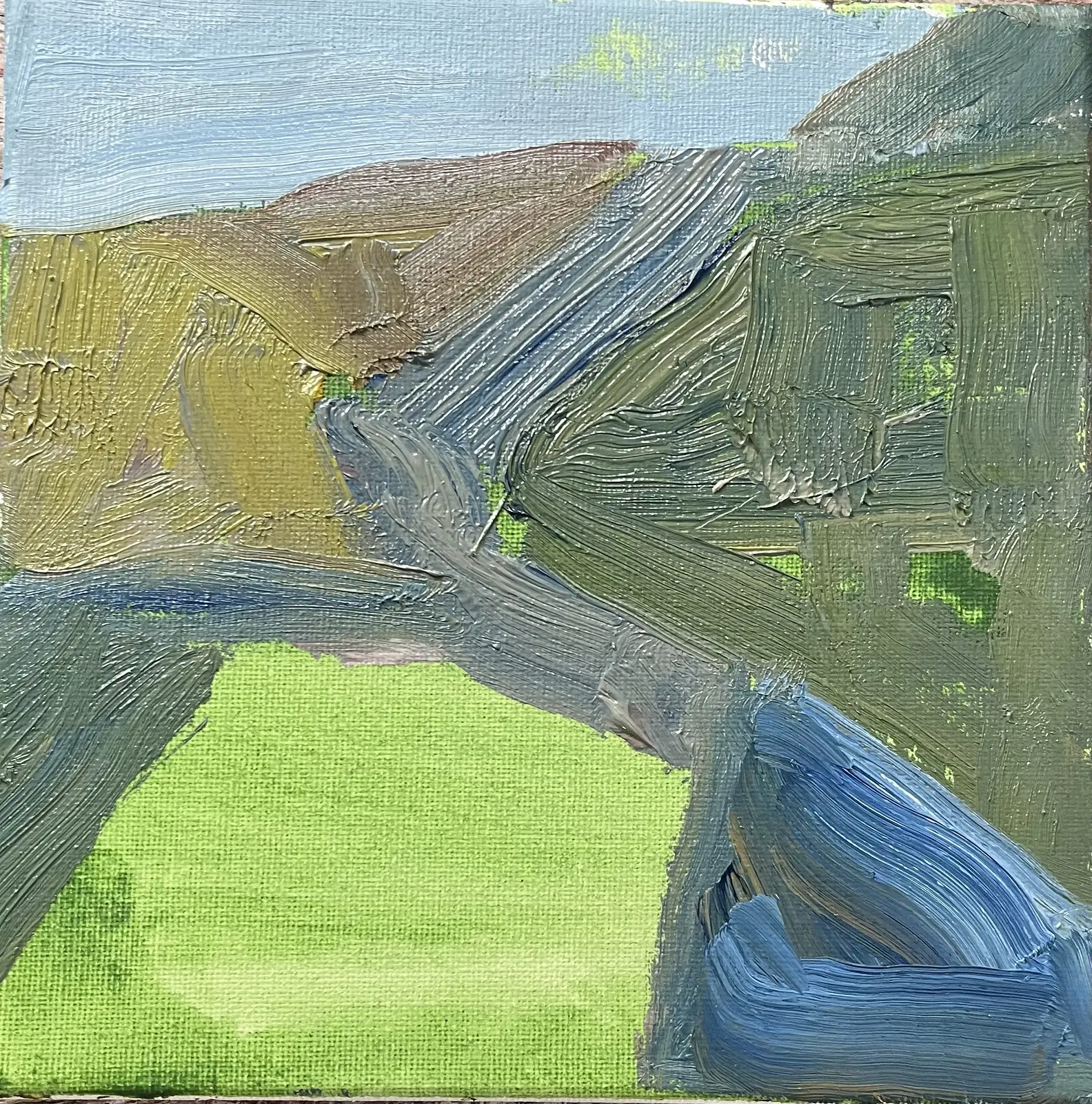 Oljemålning Vägen av Urban Hedin