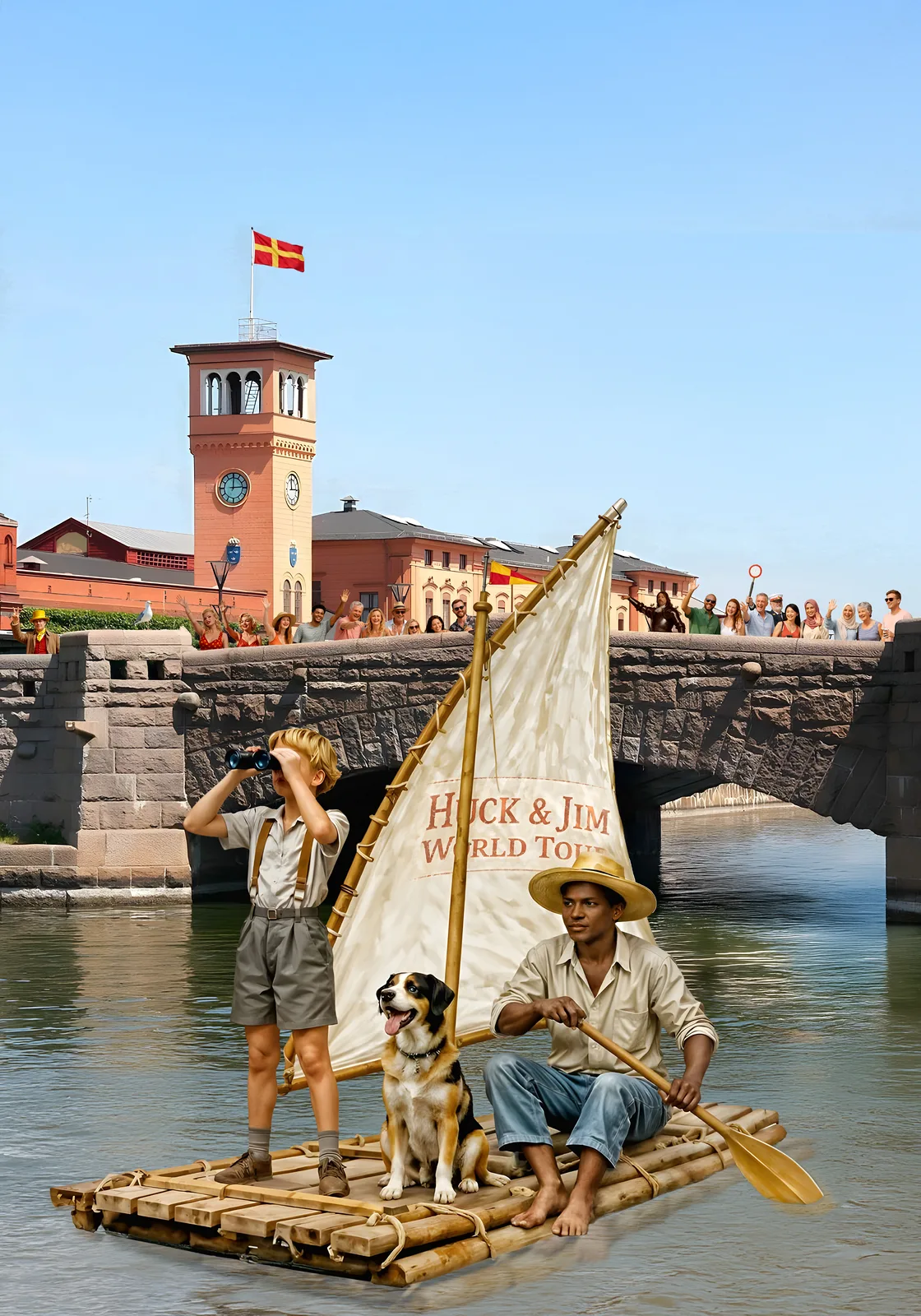 Huck & Jim World Tour av Jörgen Thornberg