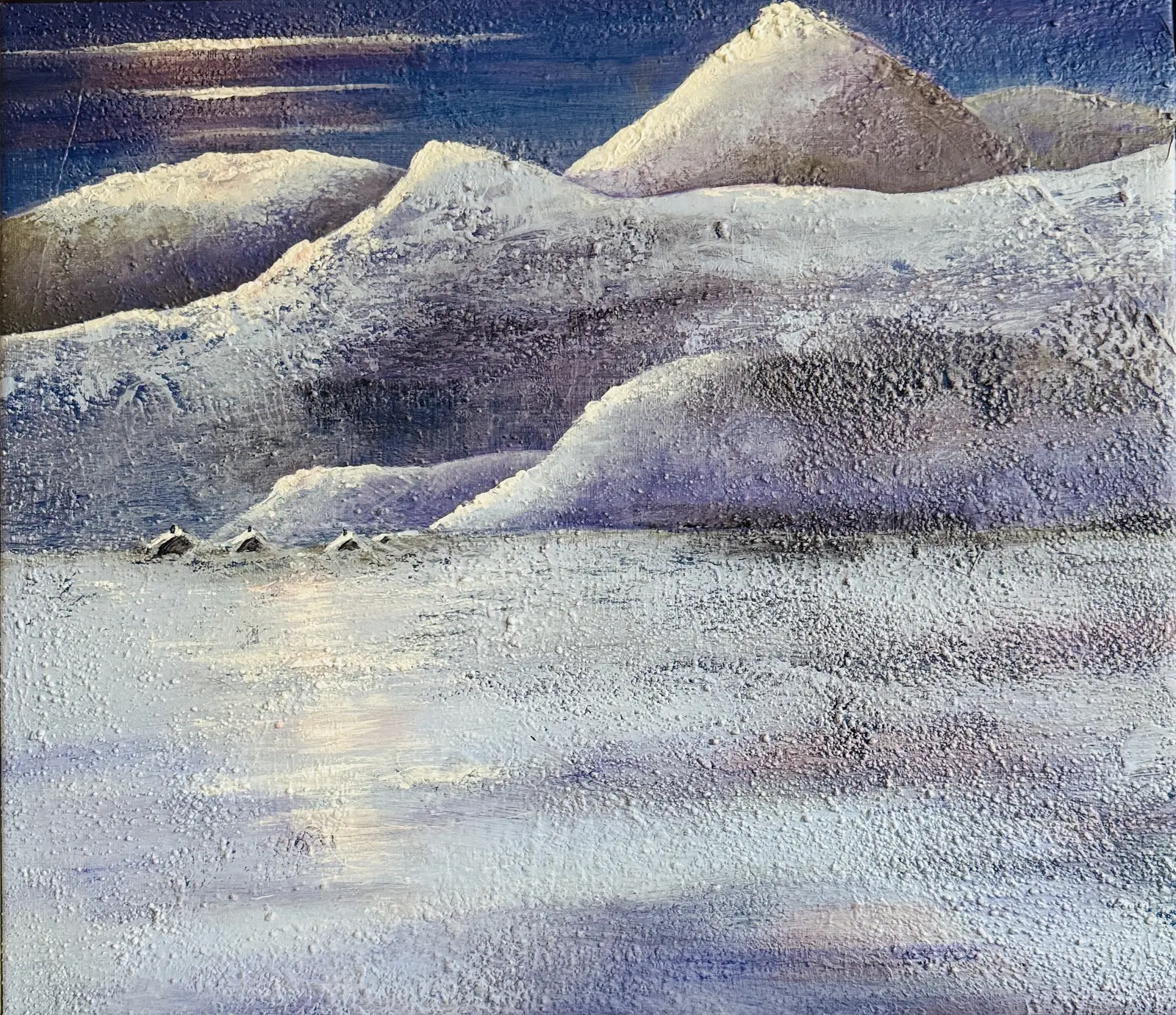 Akrylmålning av Gunilla Runsten