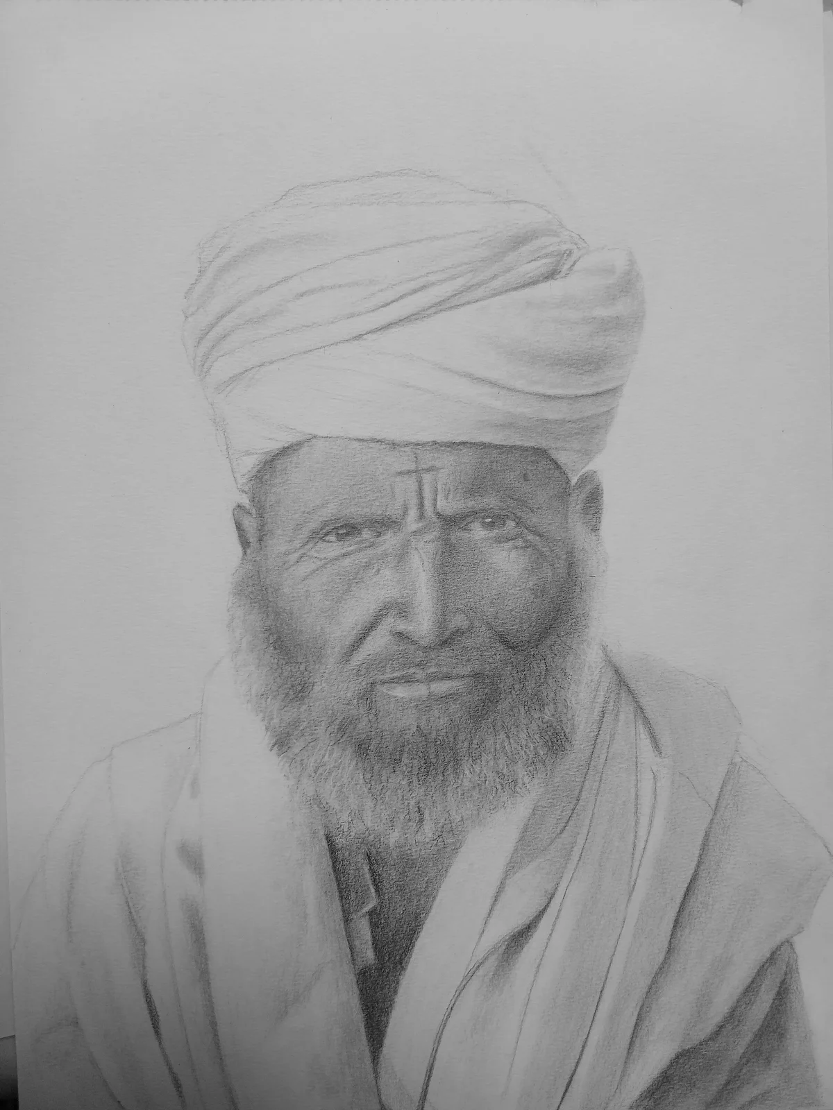 Face of wisdom av David Asefaw