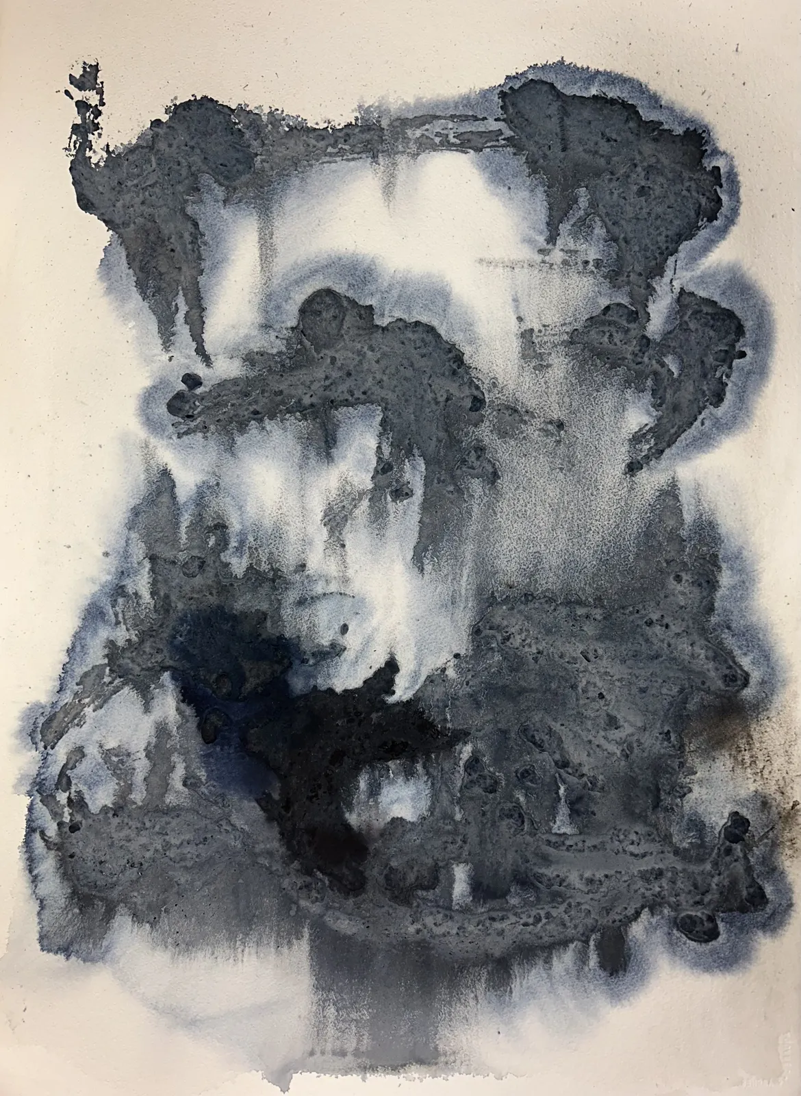 Akvarell Untitled 9 av Victor Edström