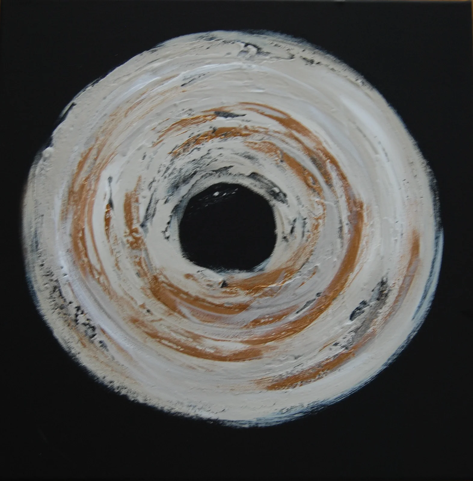 Akrylmålning Swirl I av Cia Stålkrantz