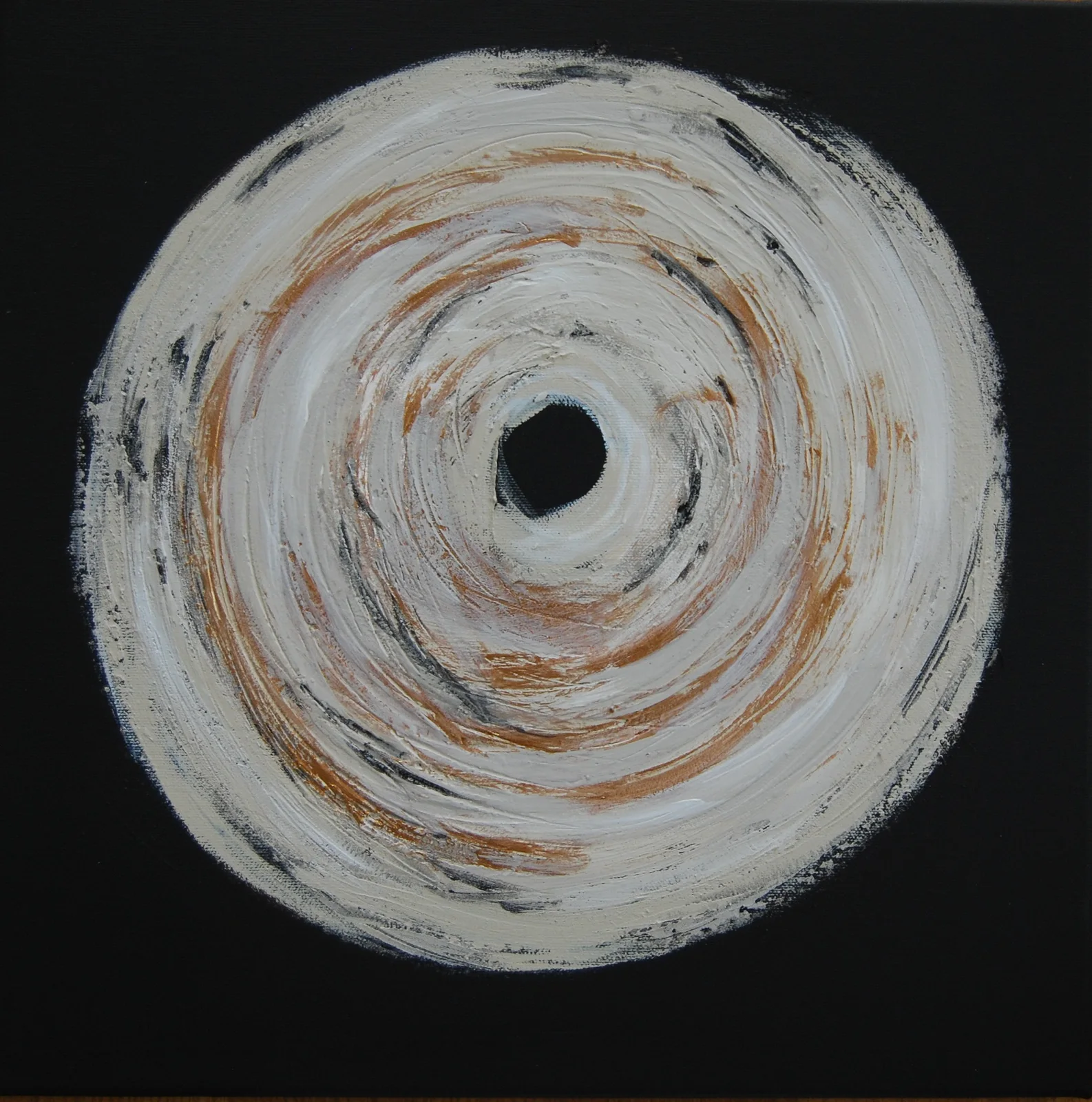 Akrylmålning Swirl II av Cia Stålkrantz