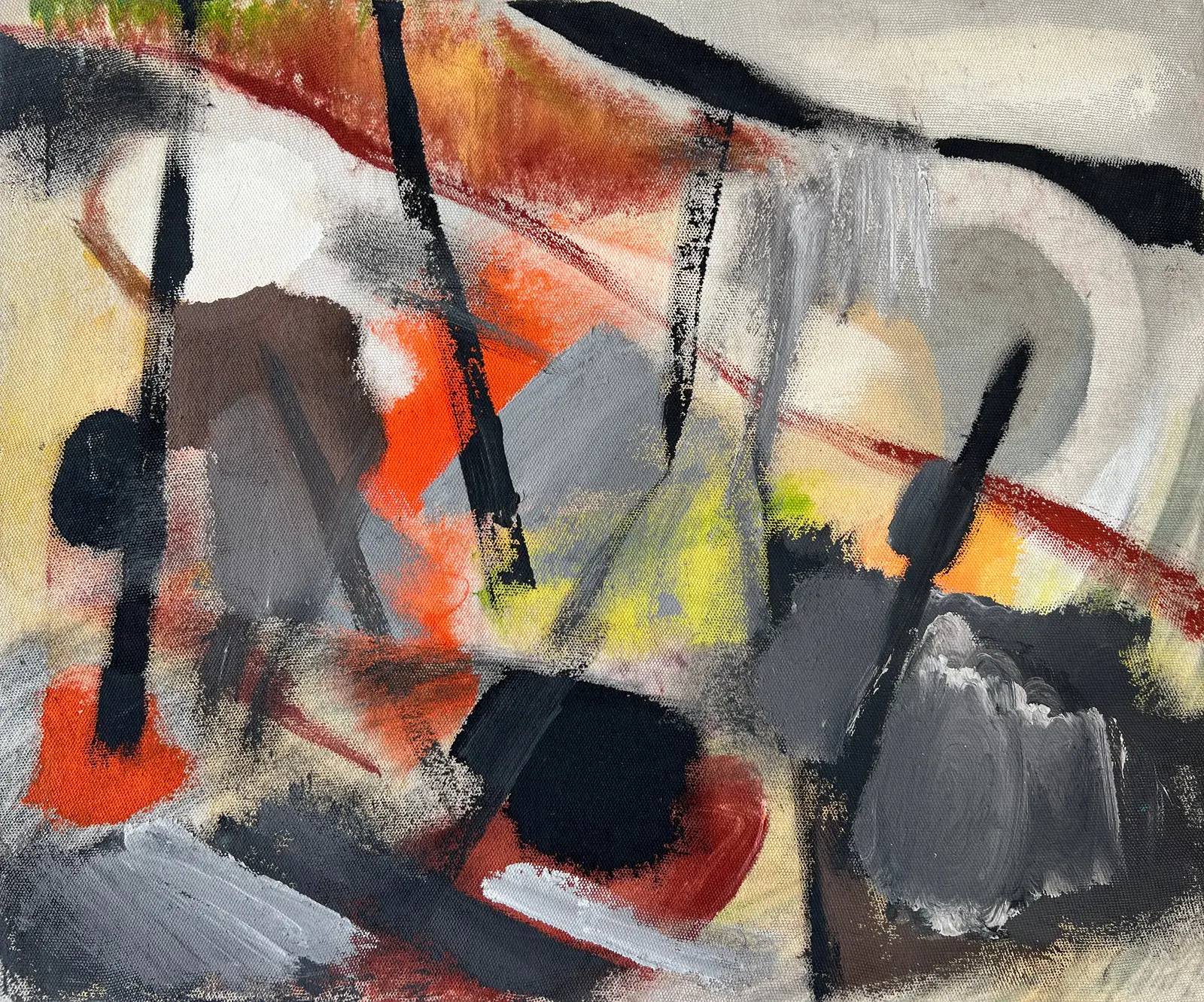 Akrylmålning Abstract Spring av Zakhar Shevchuk