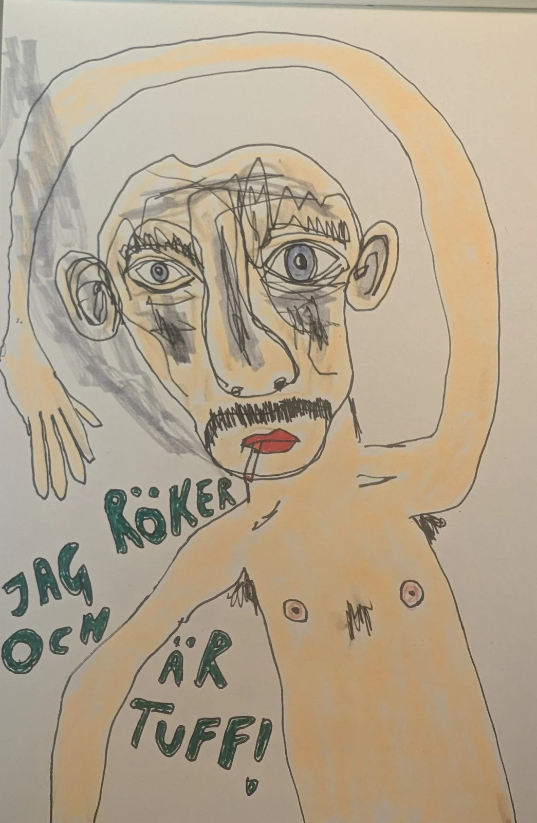 Jag röker och är tuff av Mikael Jonsson