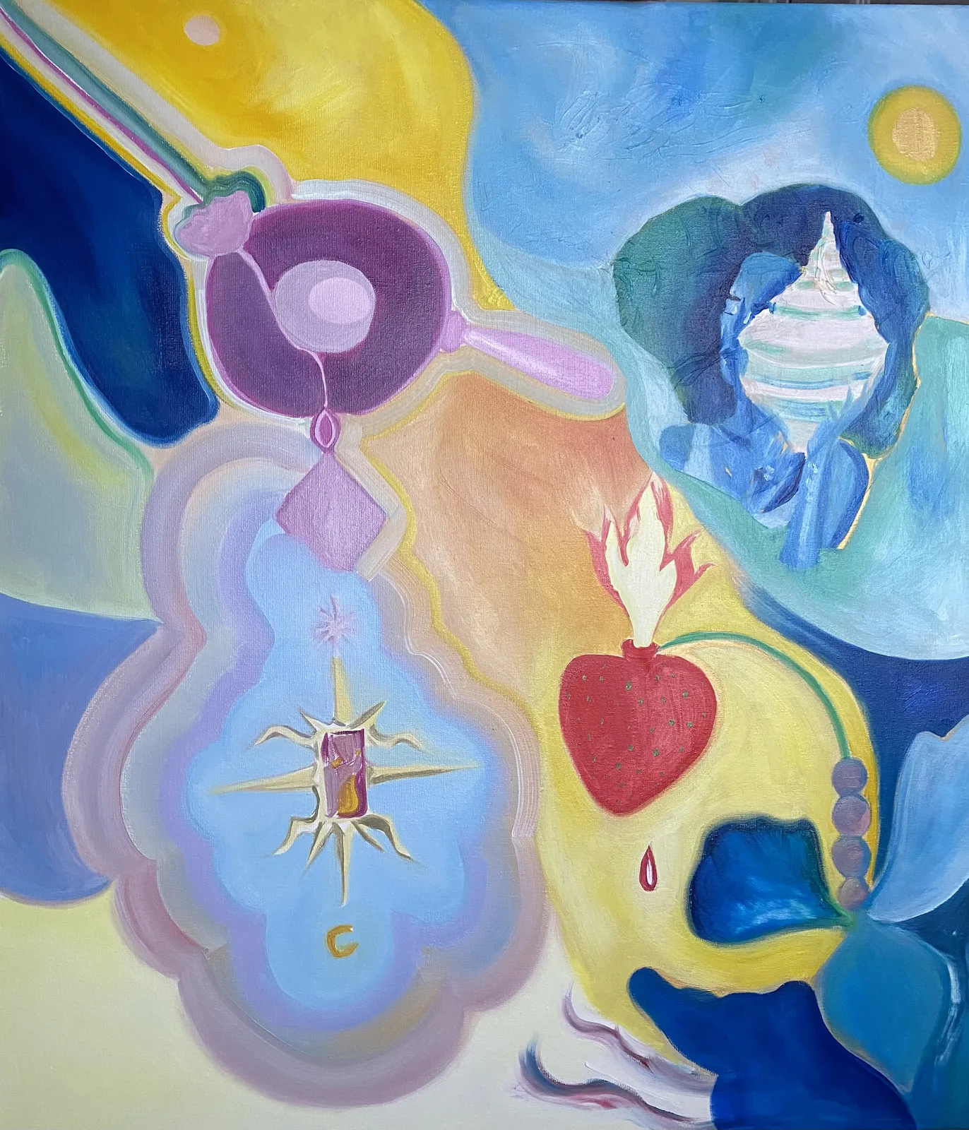 Sacred woman strawberry av The Sun Haven