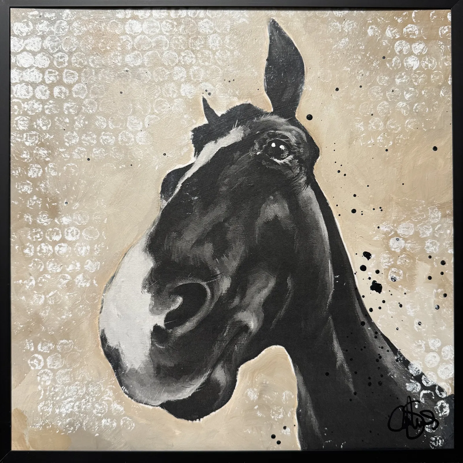 MM COW 131 Horse av Matilda Skoglund