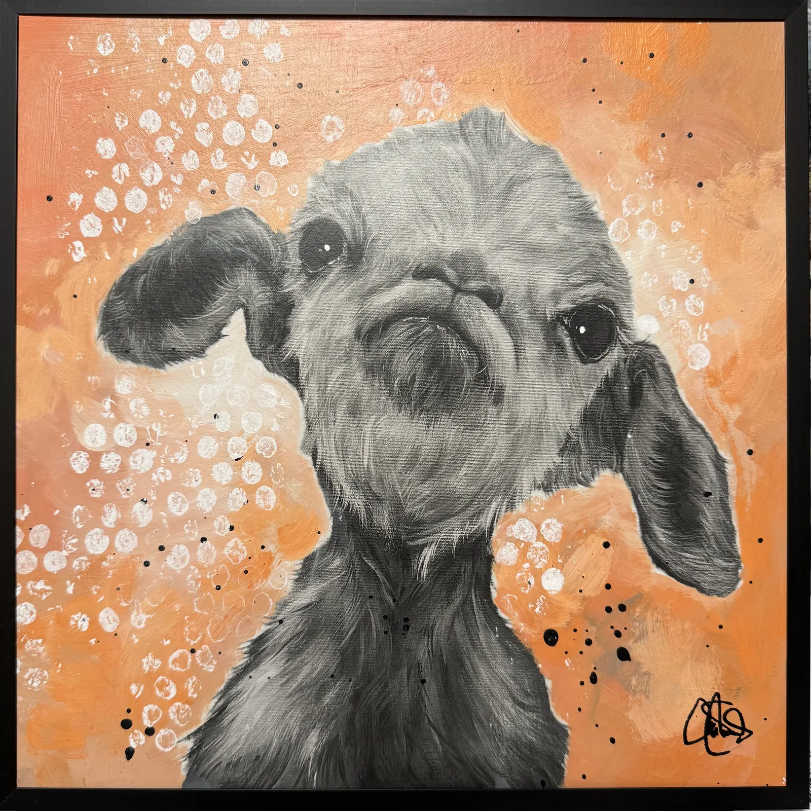 MM COW 139 Goat av Matilda Skoglund