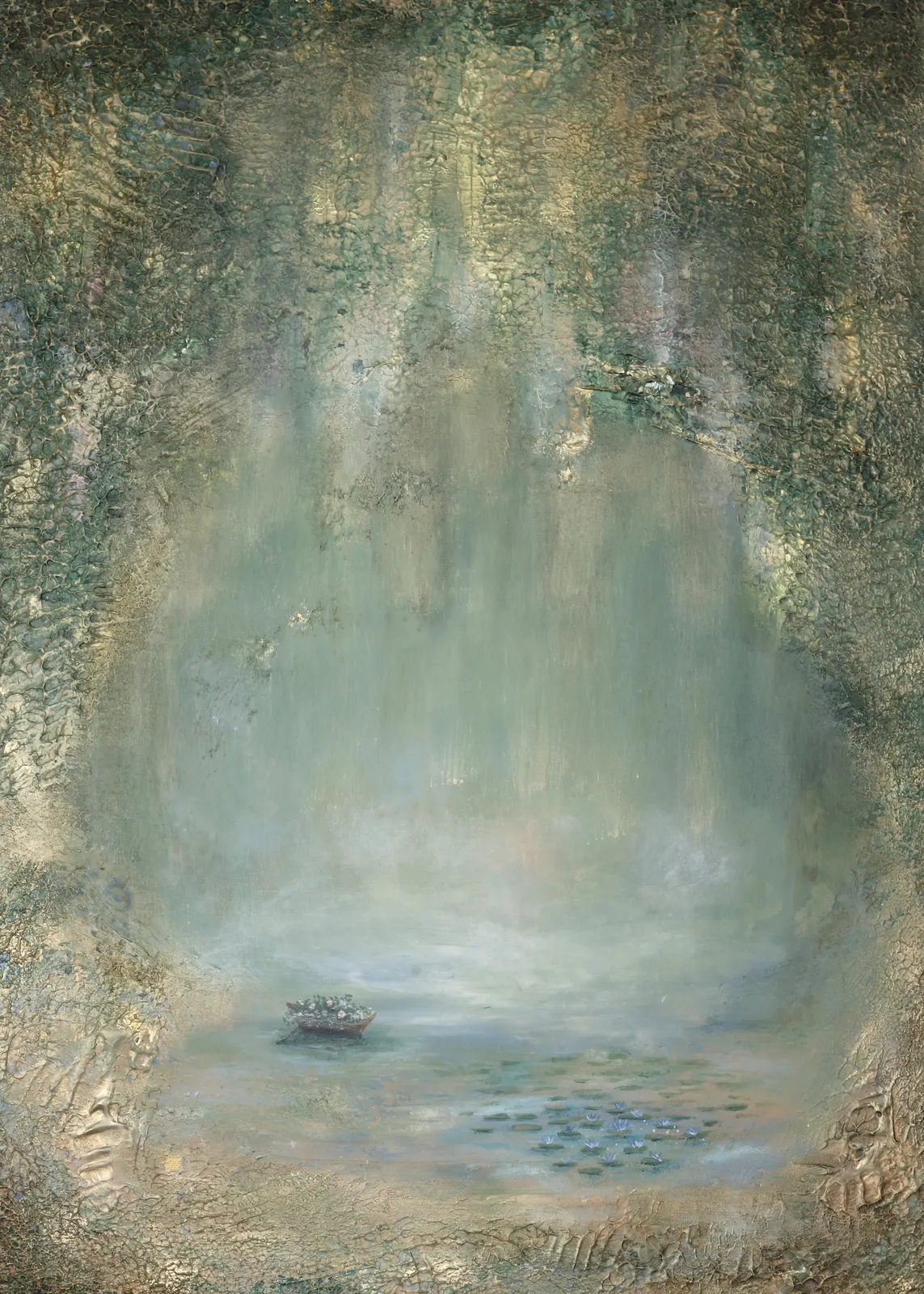Akrylmålning Dreamy av Sanna Andersson