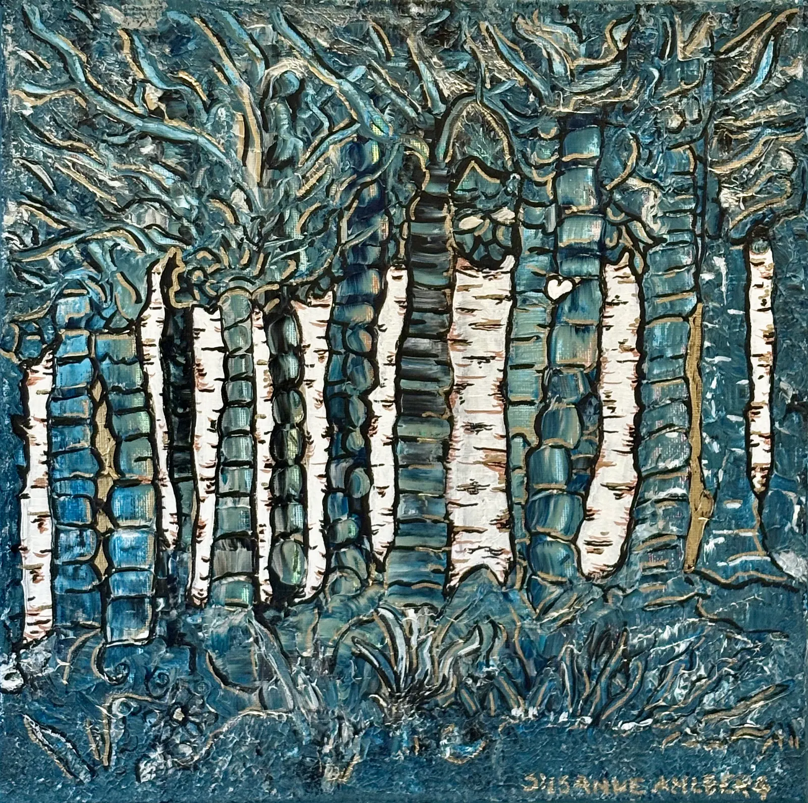 Birch in Flux av Susanne Ahlberg