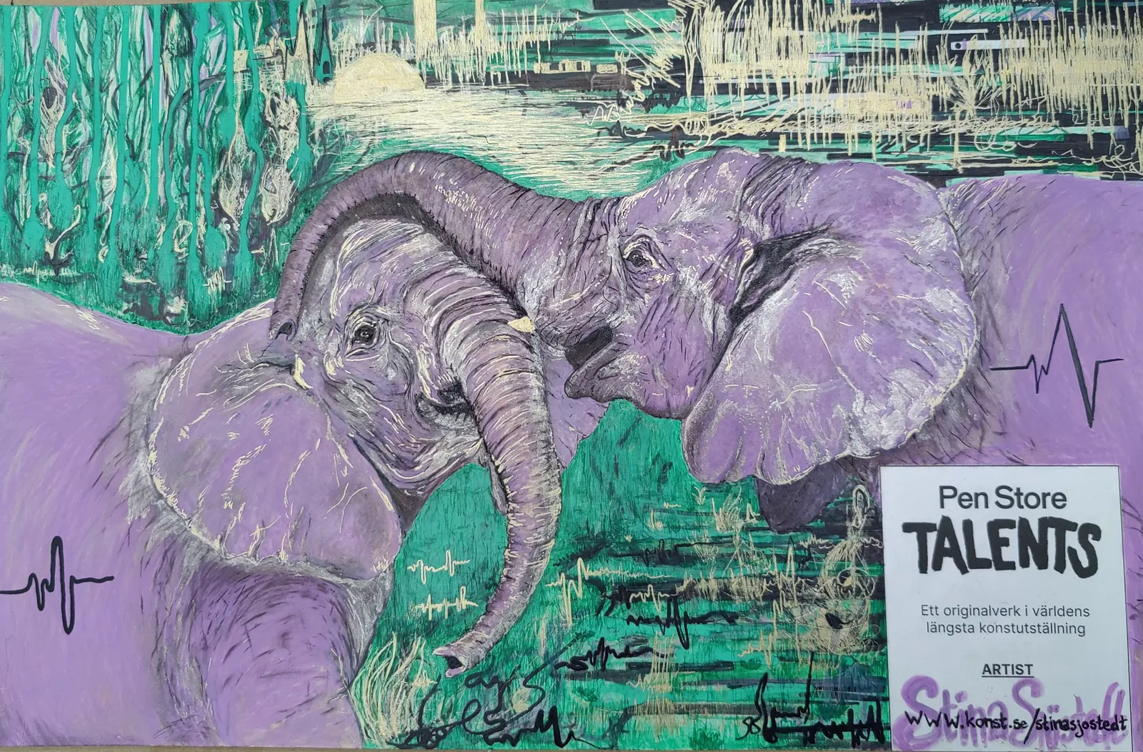 Love me like an elephant av Stina Sjöstedt