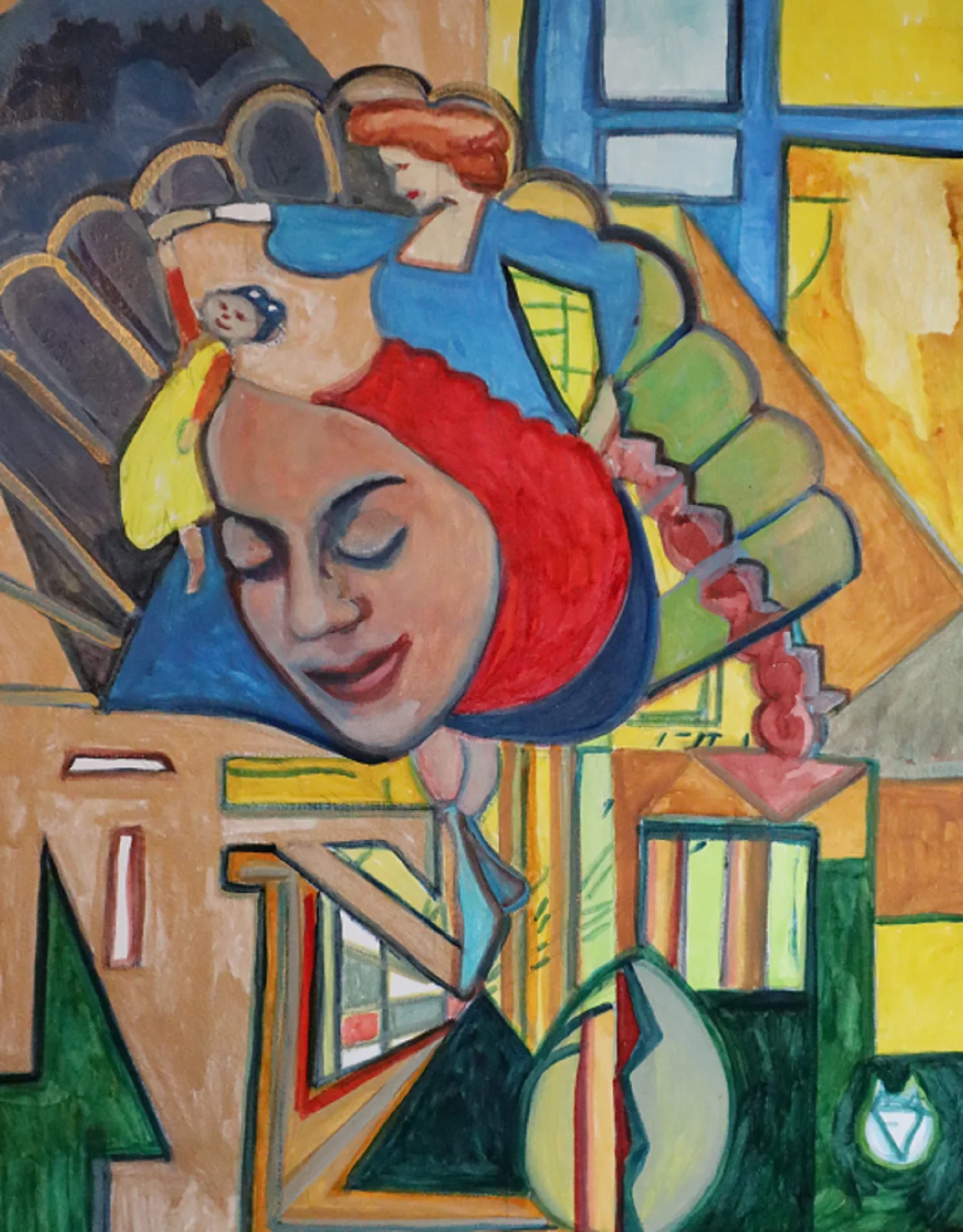 112 ) Sacra conversazione in Venice Beach av Victor Finnigan