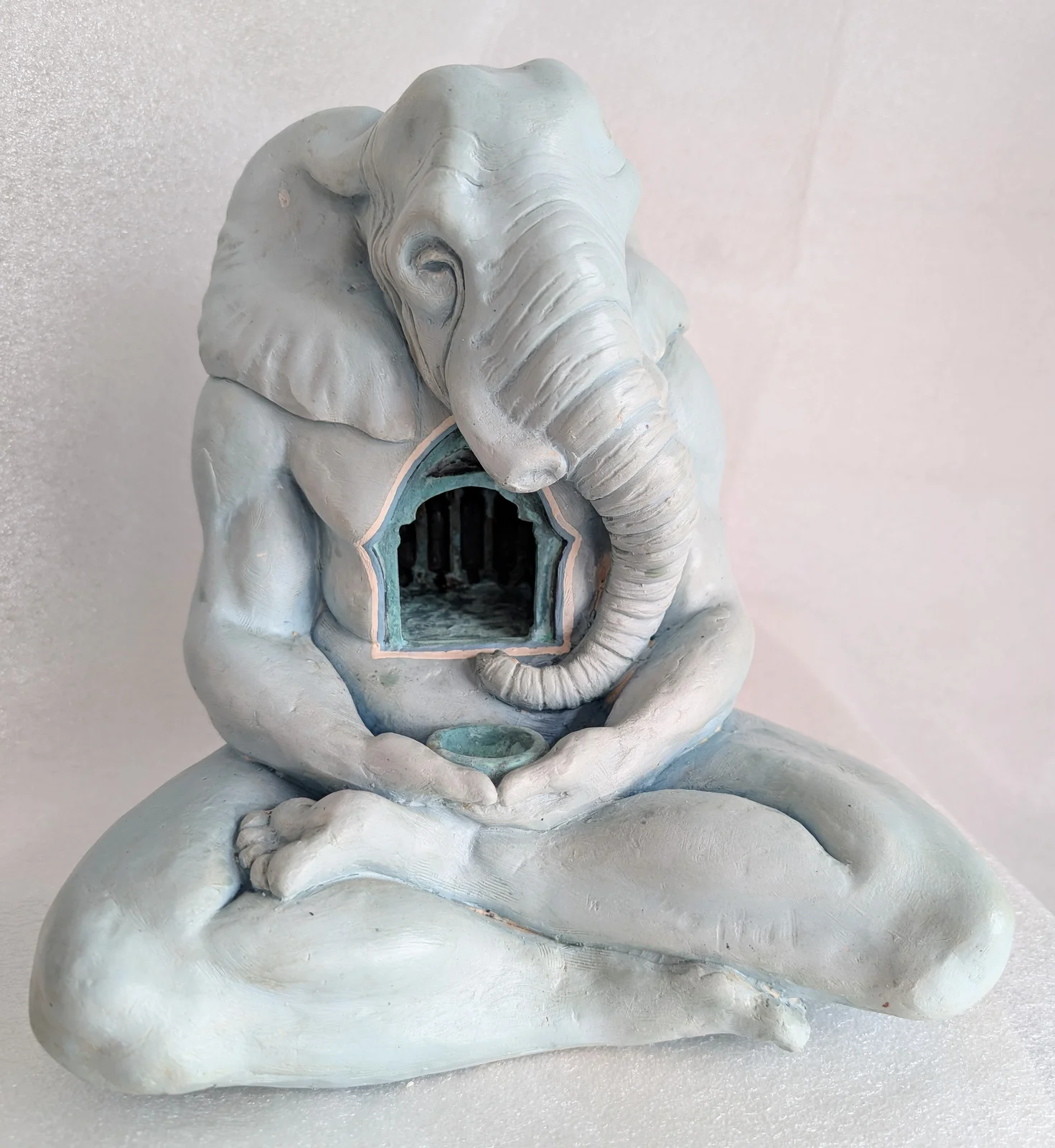 Skulptur The truth is in the temple of your heart av Sara Stenlund Skulptur