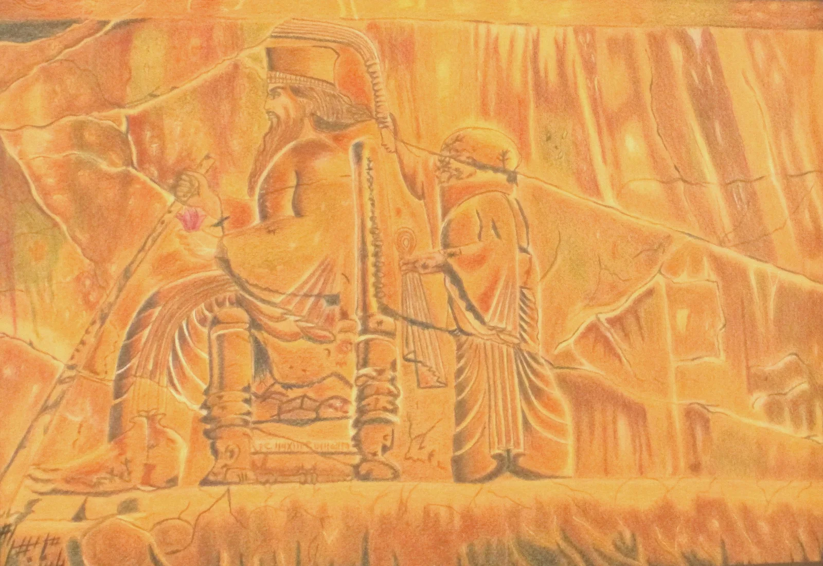 Eternal Throne: Achaemenid Glory – av Mary G. av Maryam Gomizi