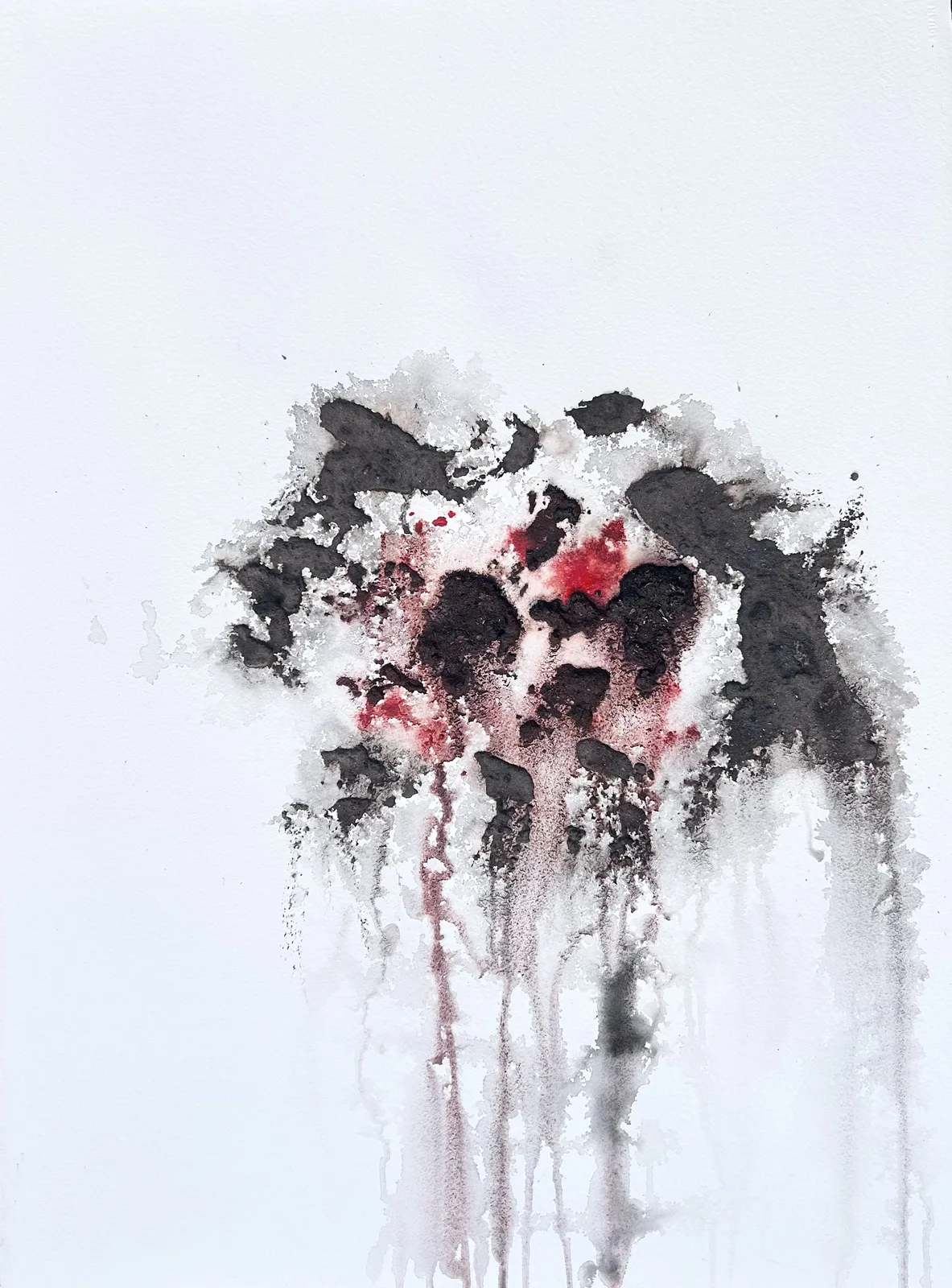 Akvarell Untitled 11 av Victor Edström
