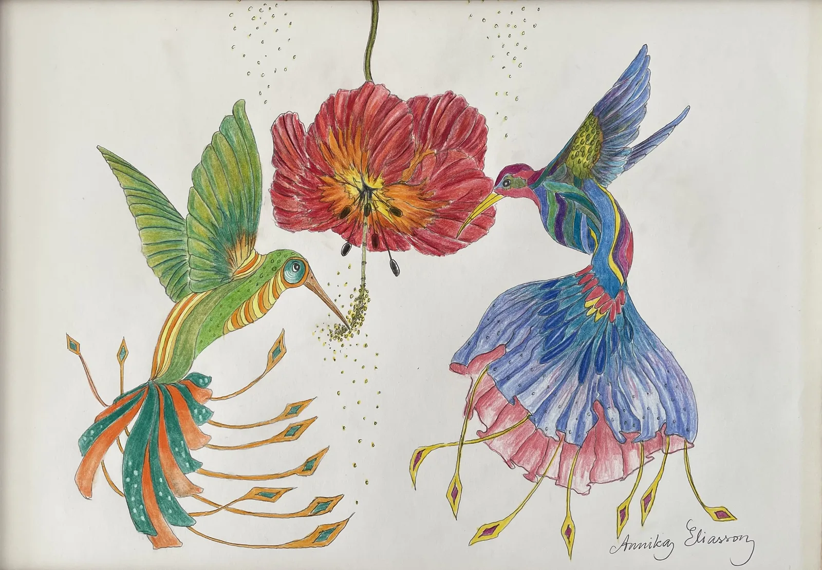 Hummingbirds av Annika Eliasson