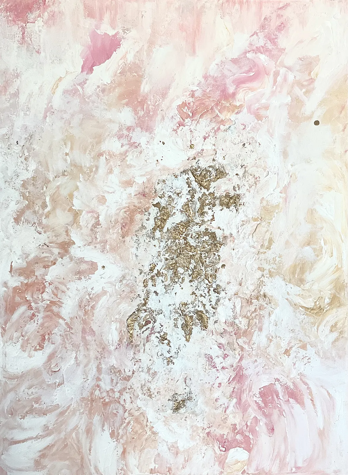 Akrylmålning Blush blossom av Julia Sager