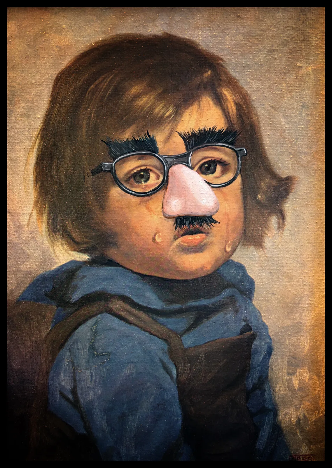 Akrylmålning LOL av Ola Art