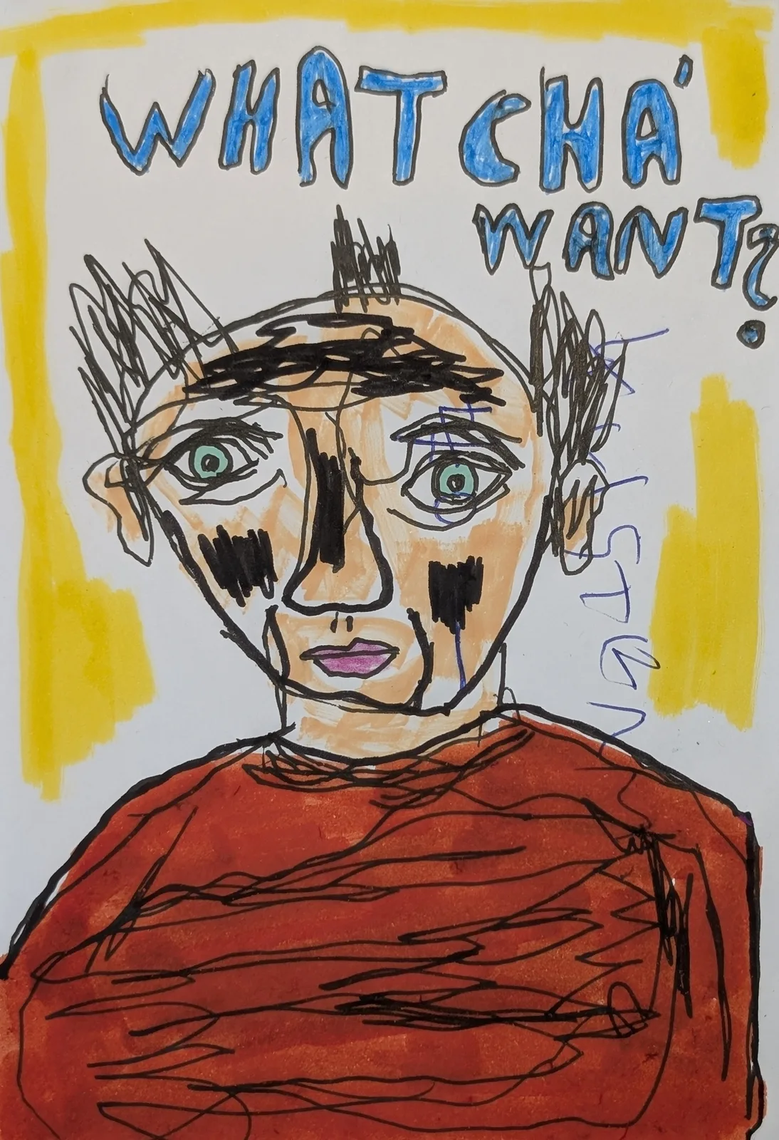 Watcha' want? av Mikael Jonsson
