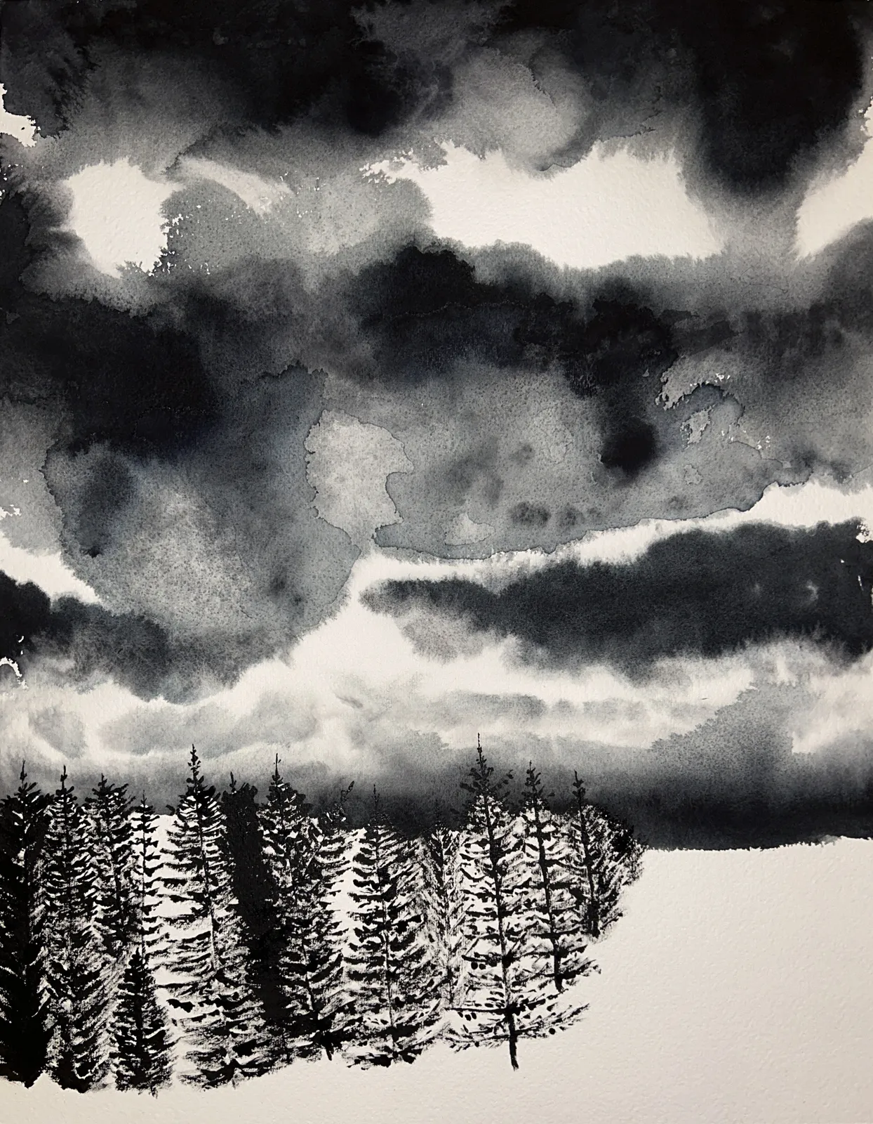 Akvarell Namnlös 3 av Victor Edström