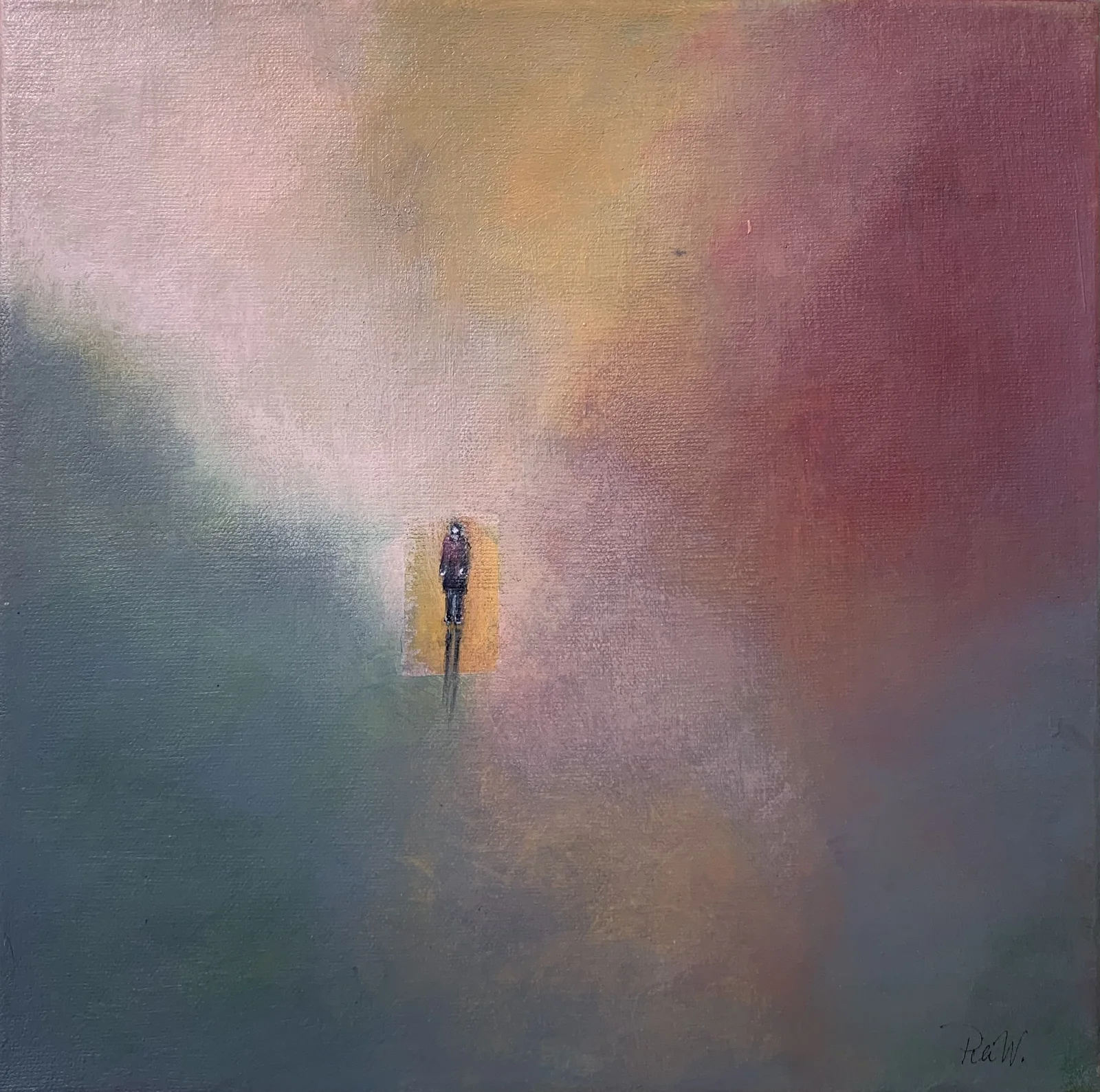 Akrylmålning I drömmen av Pia Wijnbladh