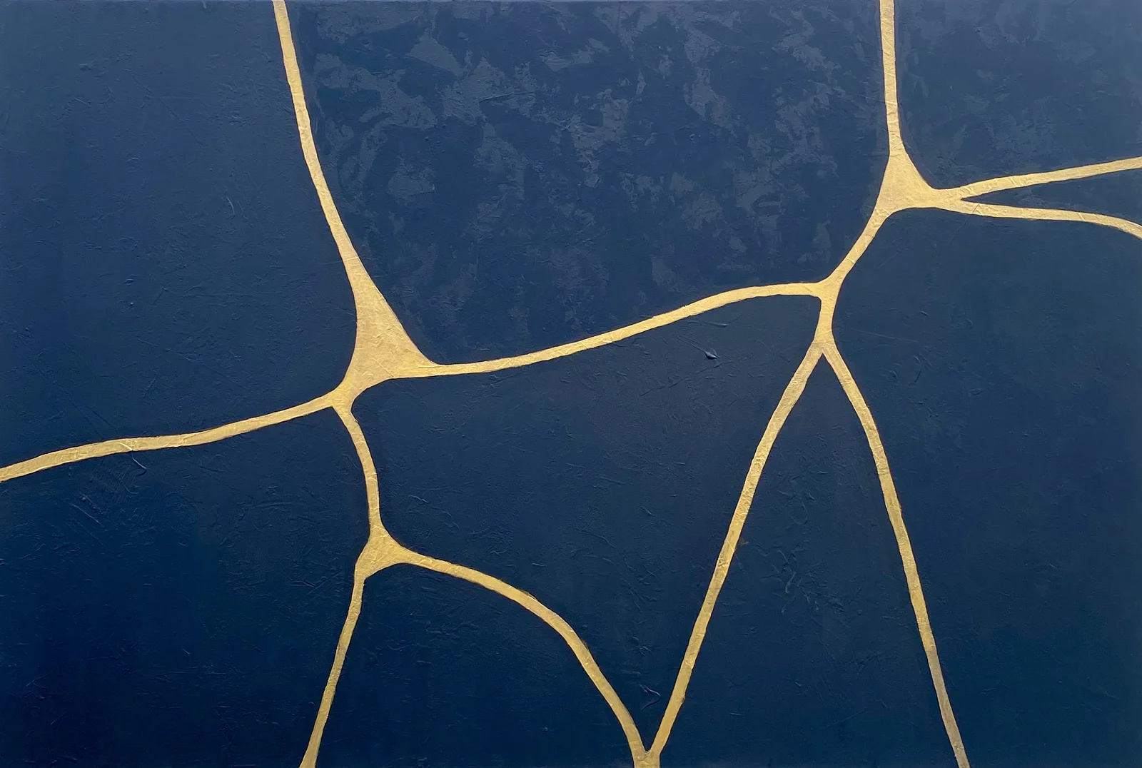 Akrylmålning Movement av Annette Landin