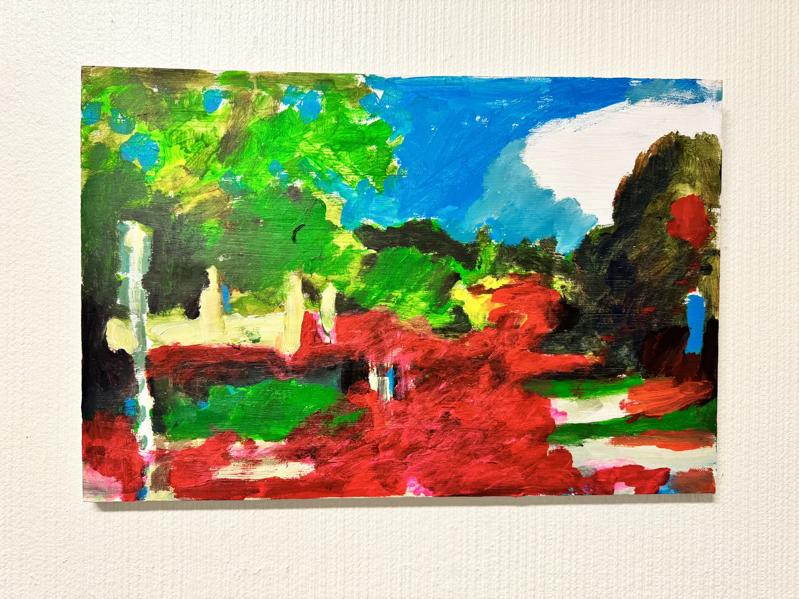 Akrylmålning av Nikolas Nilsson