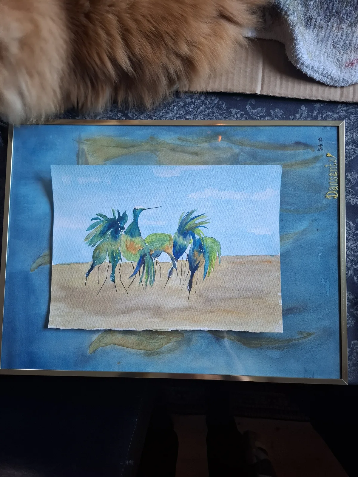 Akvarell av Eleonore Svensson Svensson Eklund