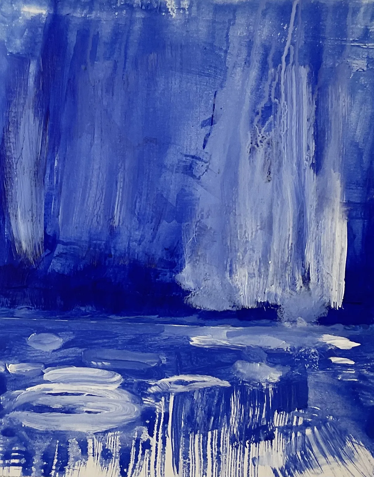 Akrylmålning av Sven Höglund Velasquez