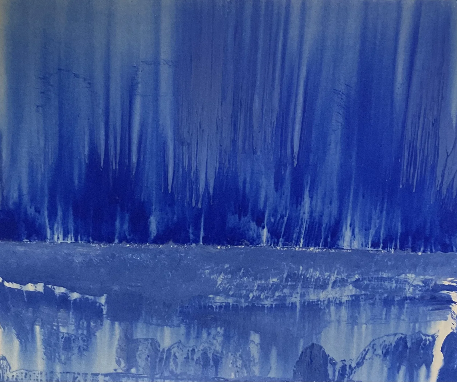 Akrylmålning av Sven Höglund Velasquez