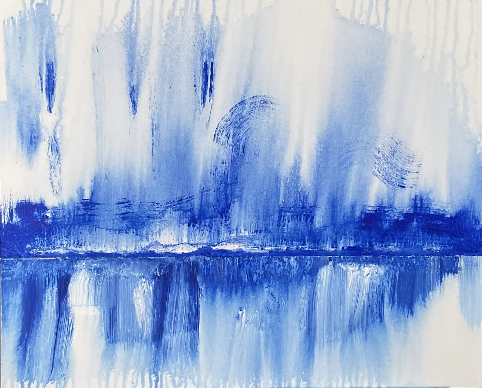 Akrylmålning av Sven Höglund Velasquez