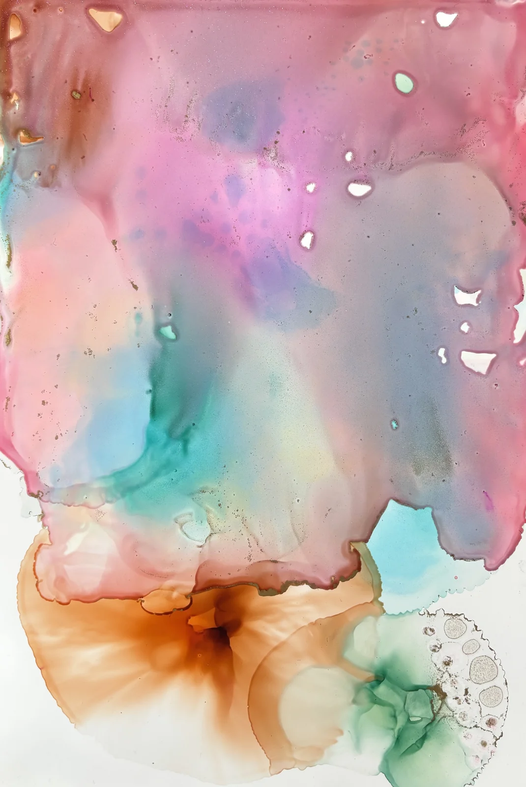 Akrylmålning Stilla av MALIN Ridderfors