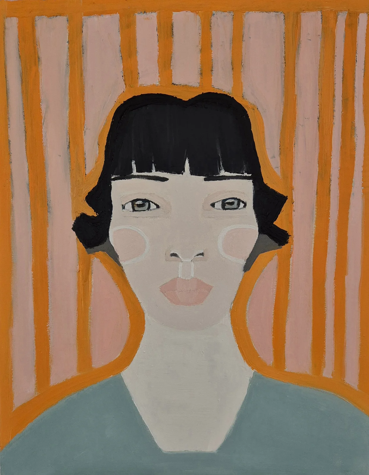 Oljemålning No title av Cecilia Ciscar