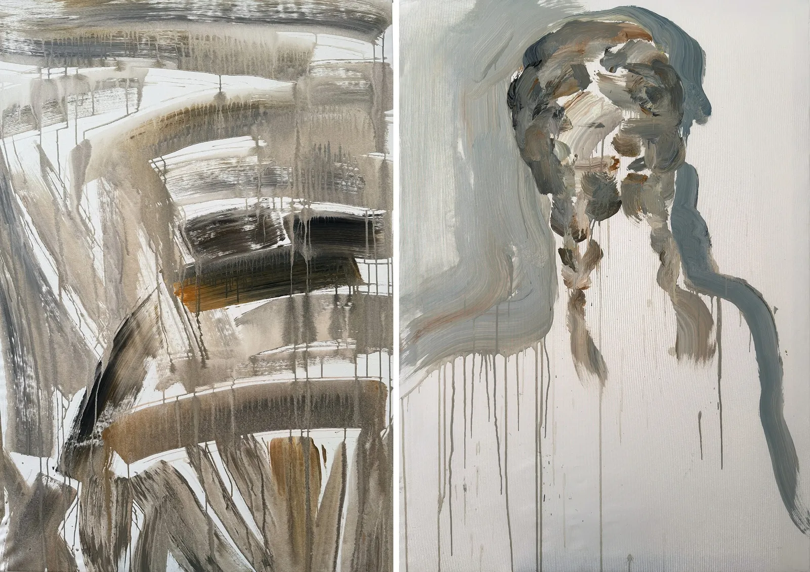 Akrylmålning Becoming Landscape av Zakhar Shevchuk