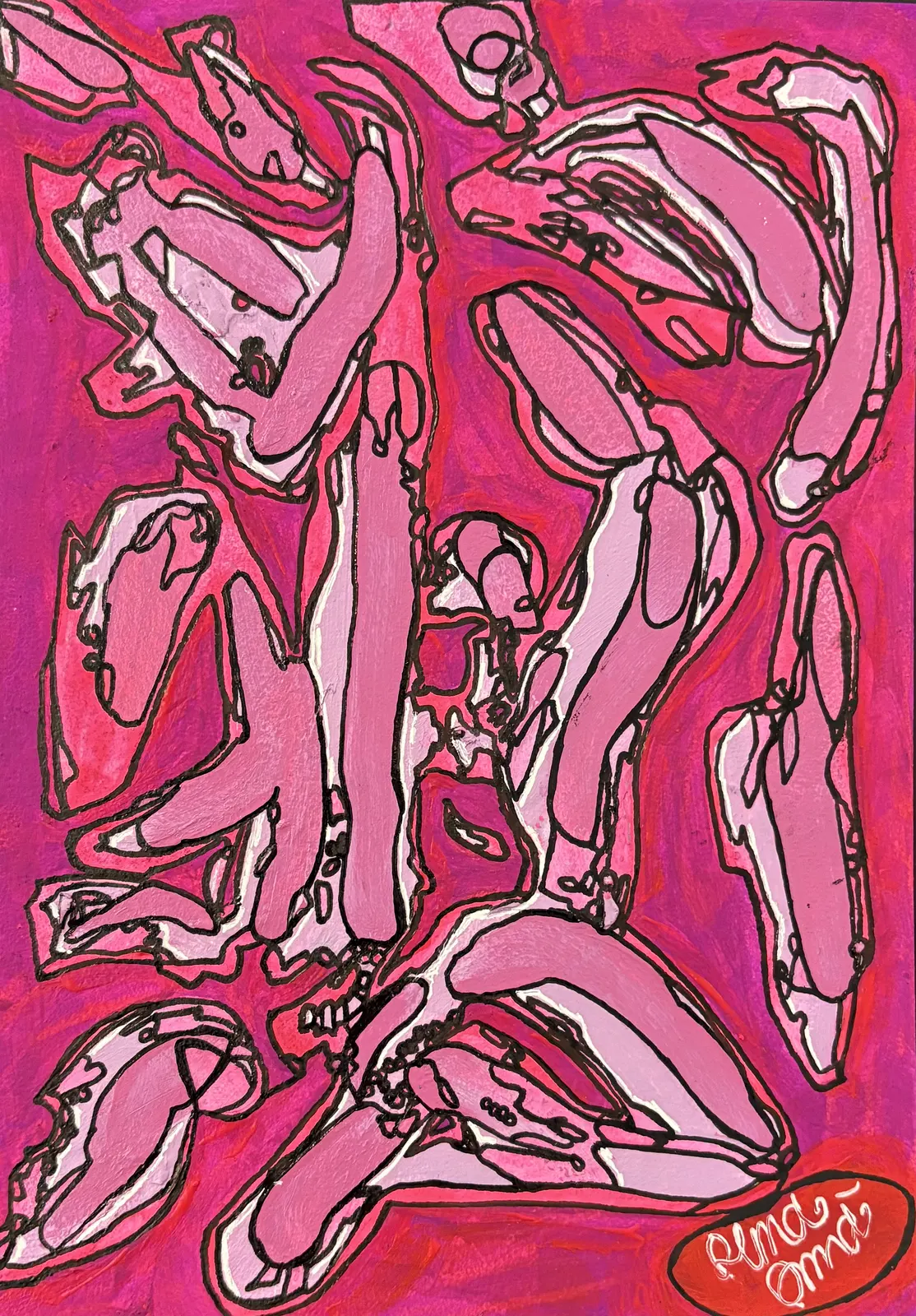 Ett enda virrvarr. av Alma-Anna Andersson