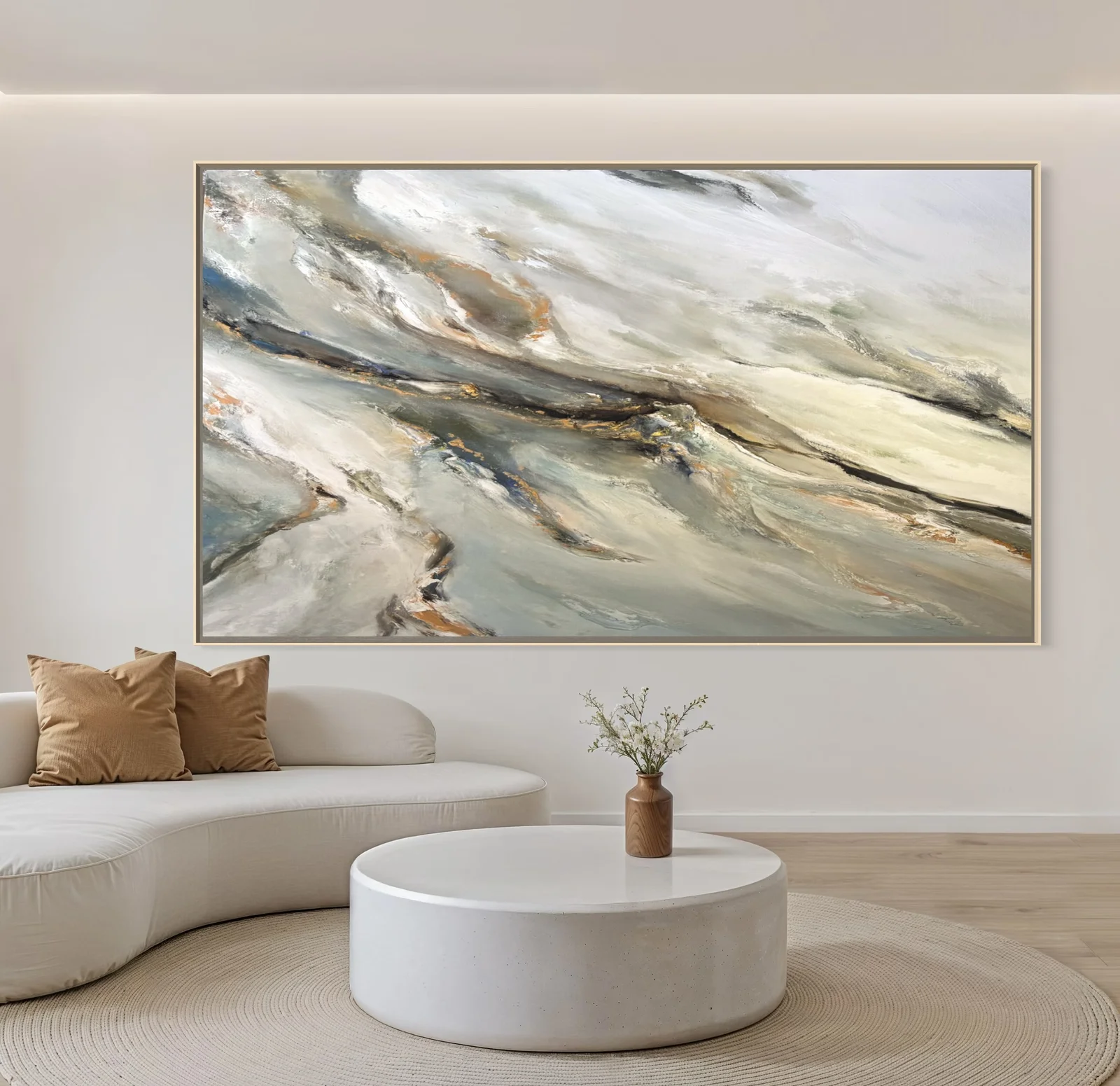 Akrylmålning Road to mountain (new!) av Patrik Sikon