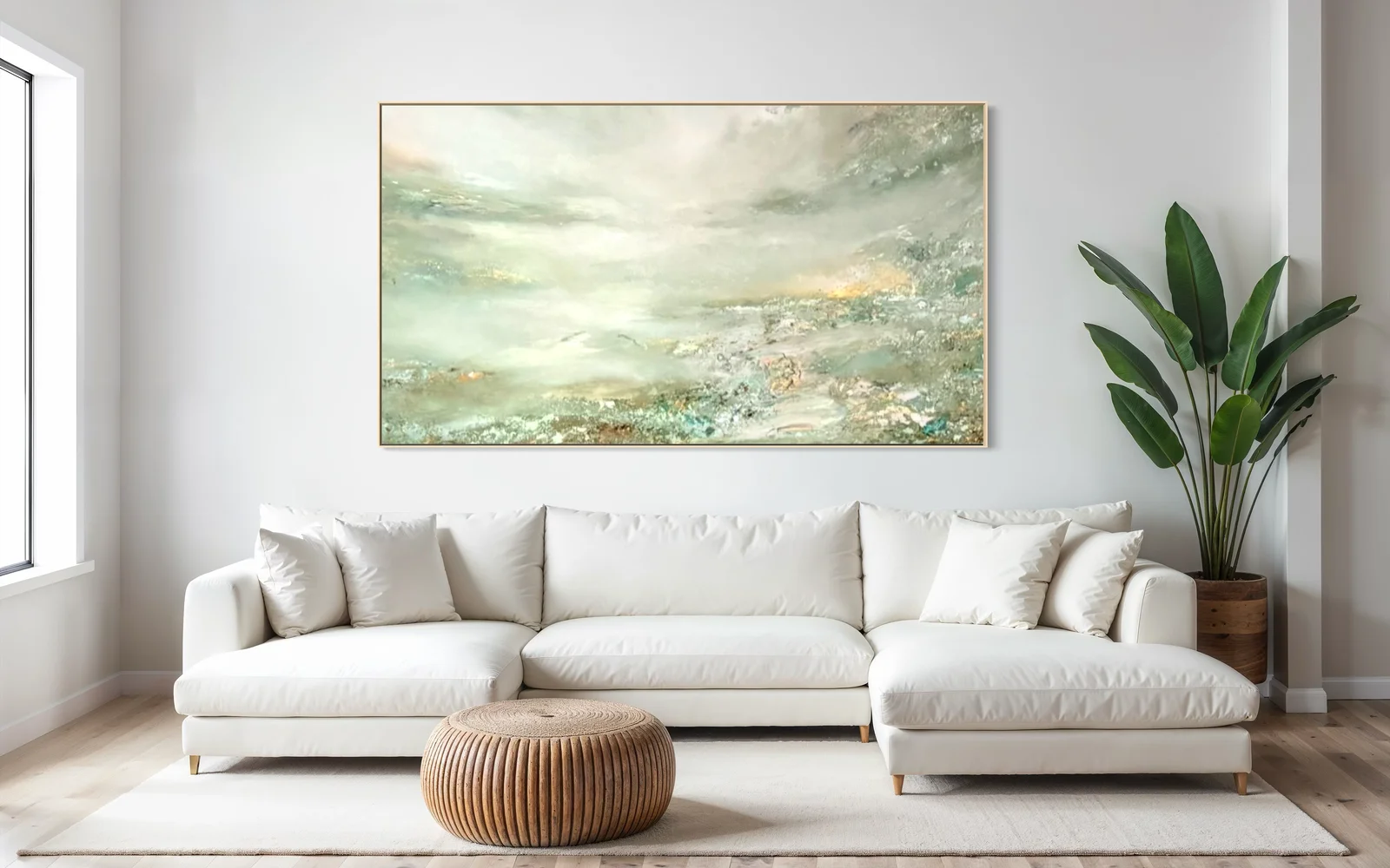 Akrylmålning Green path (nytt!) av Patrik Sikon