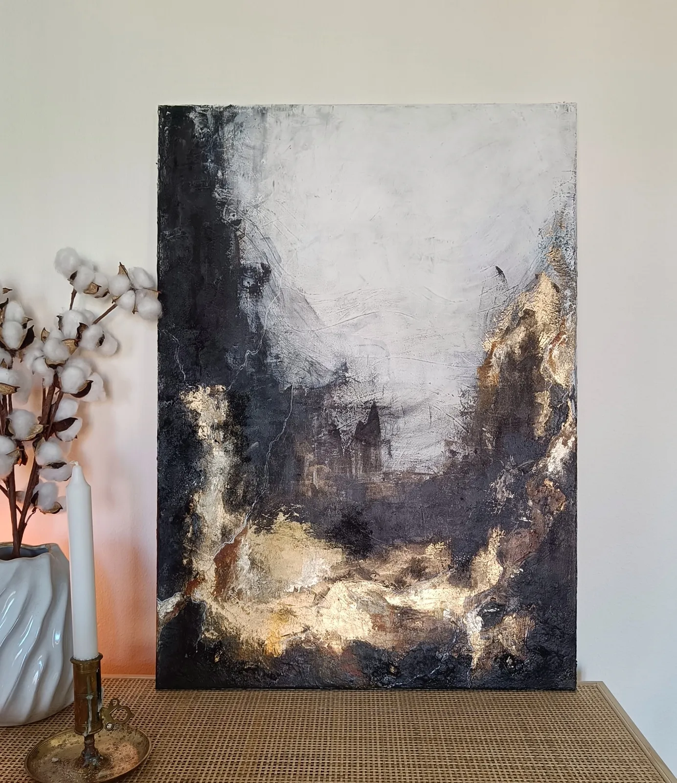 Akrylmålning Peace is possible av Susanna Lind