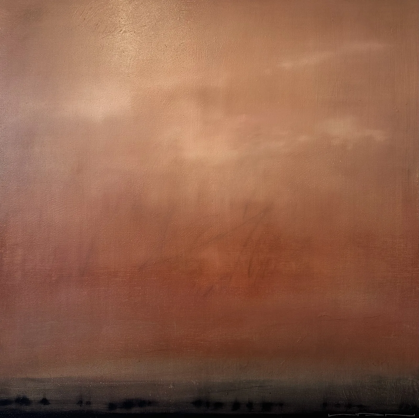 Akrylmålning Avslut av Wilma Dagmar Norman