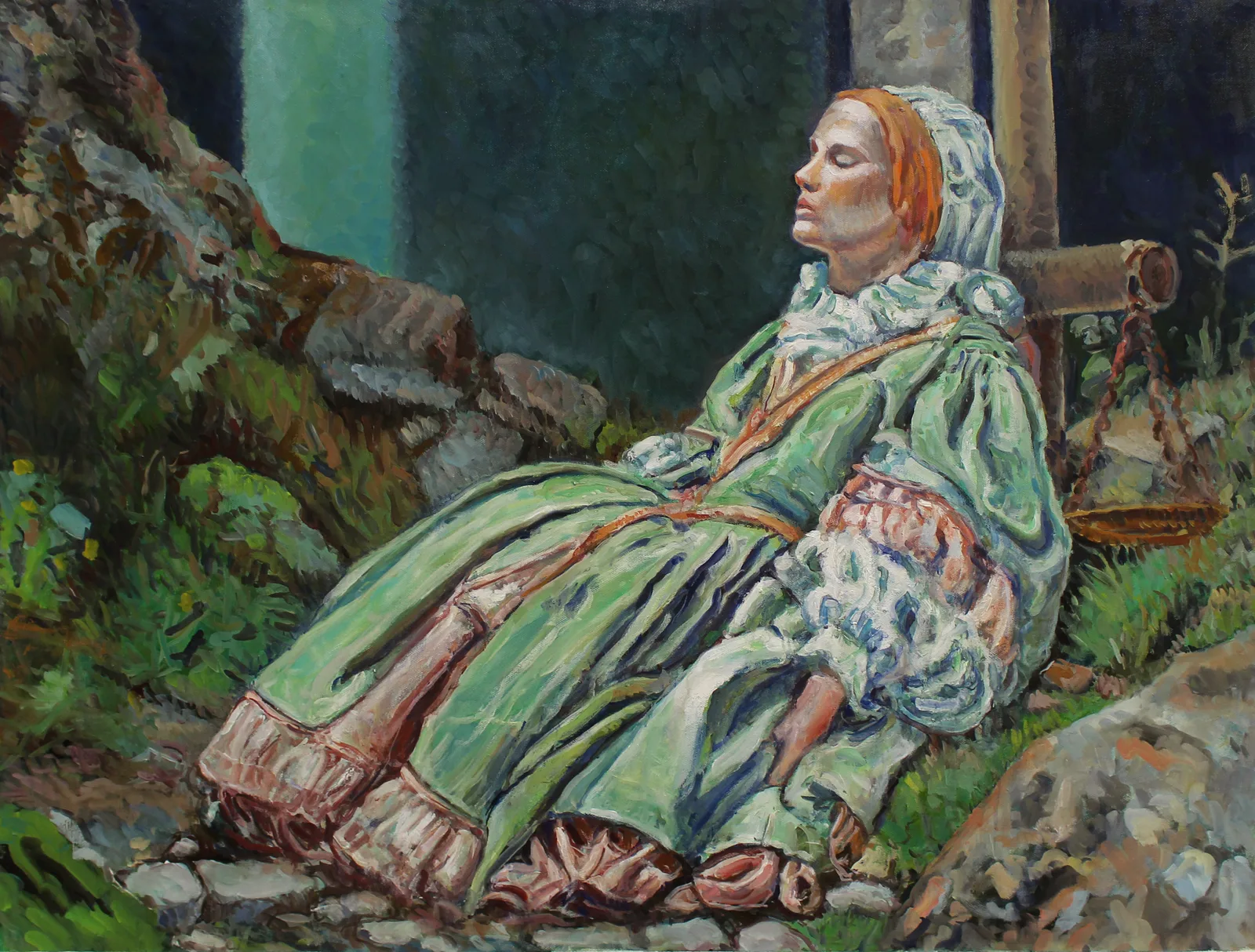 Oljemålning av Marco Izzo