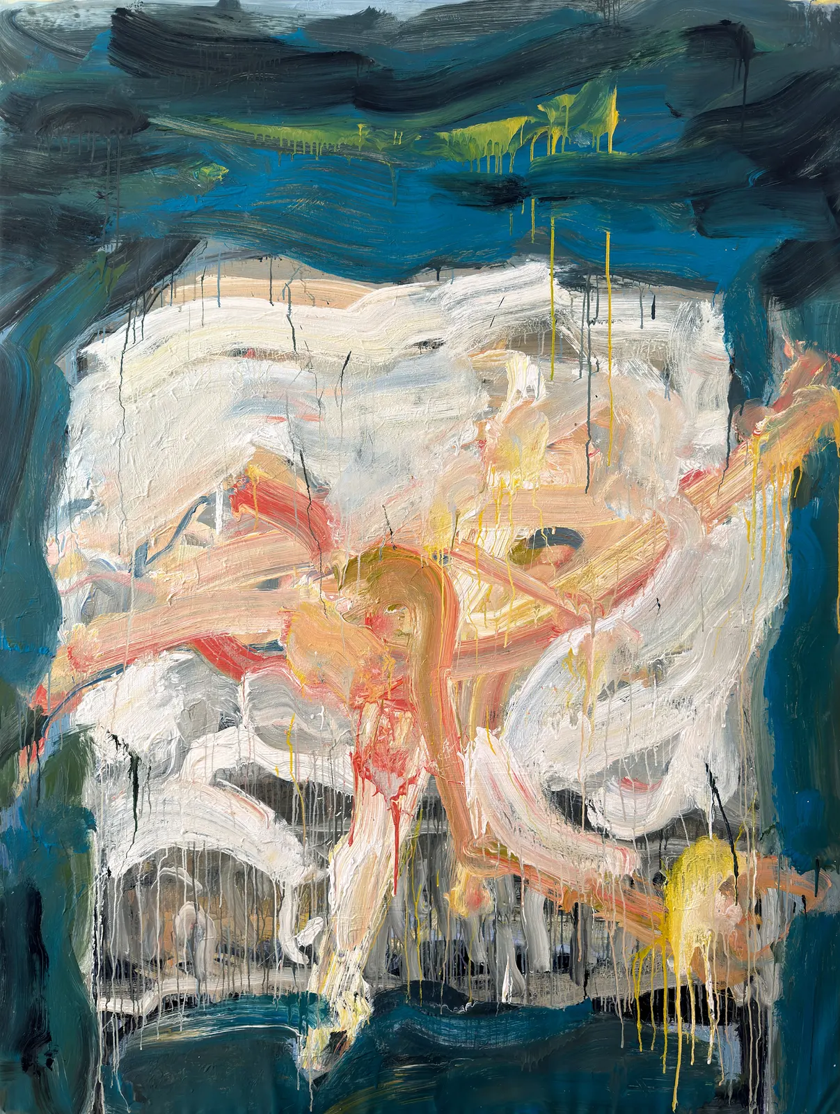 Akrylmålning Intimate Moment av Zakhar Shevchuk